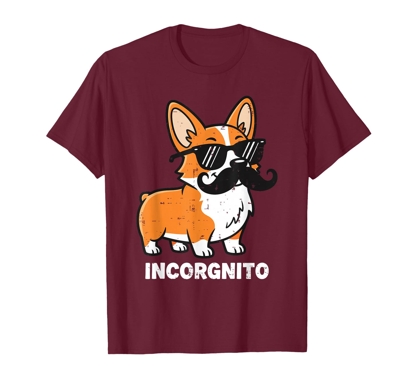 Incorgnito Funny Corgi in Disguise Dog Humor Men Women Kids T-Shirt