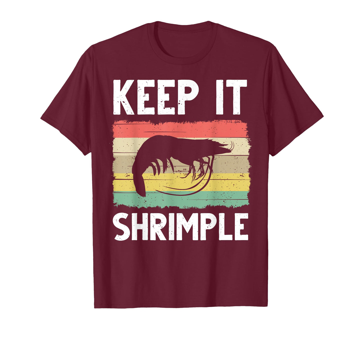 Funny Shrimp Gift For Men Women Cool Fishing Prawn Lover T-Shirt