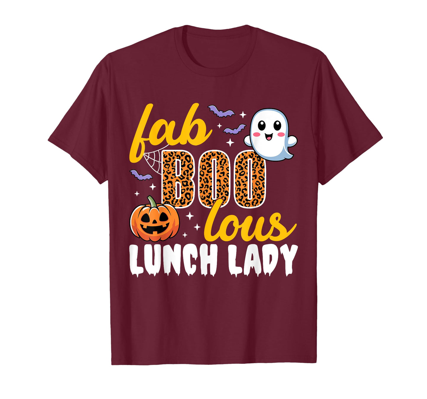 Lunch Lady Halloween Faboolous Lunch Ladies Cafeteria Crew T-Shirt