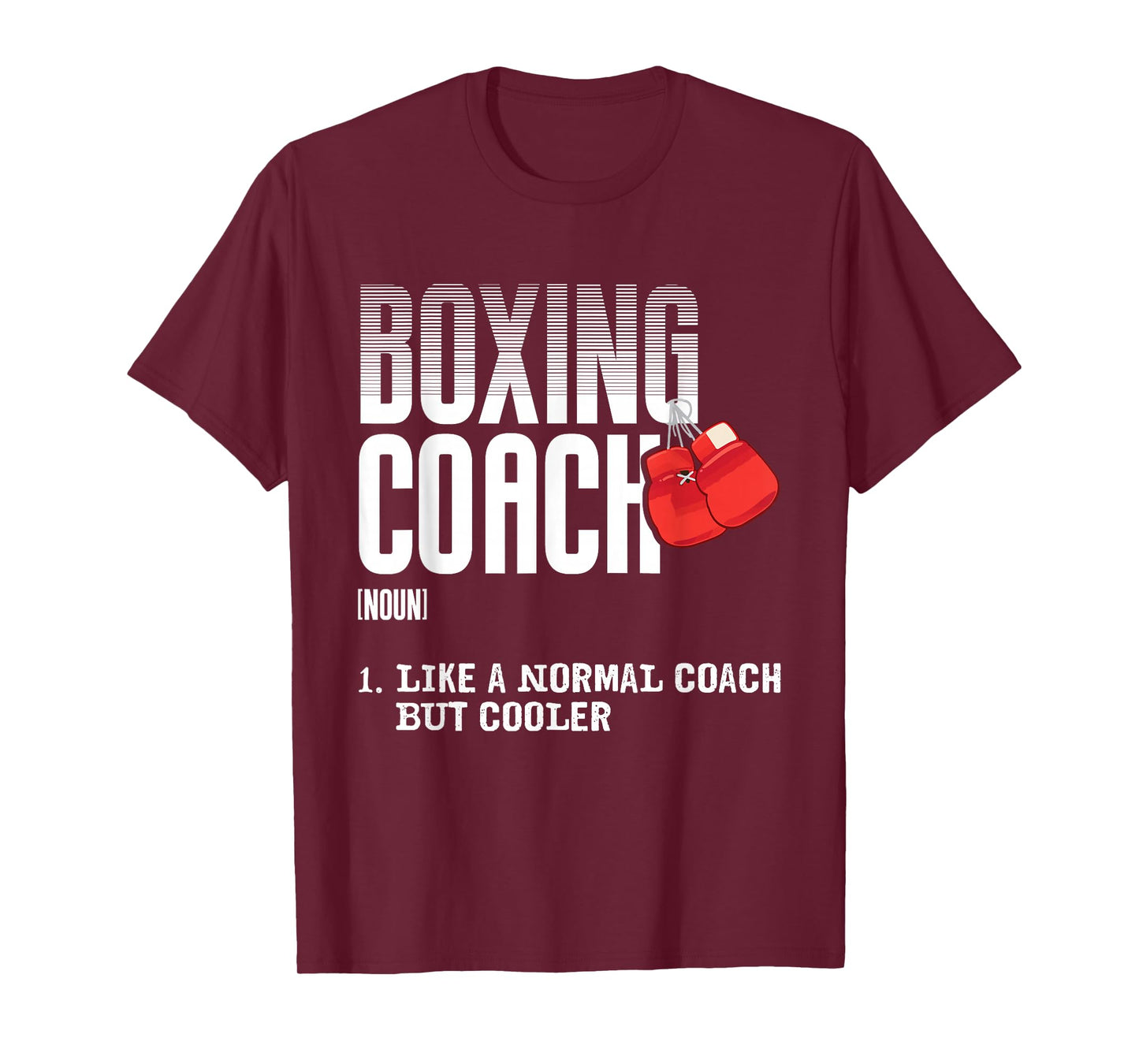 Boxing Coach Funny Sports Definition Trainers T-Shirt