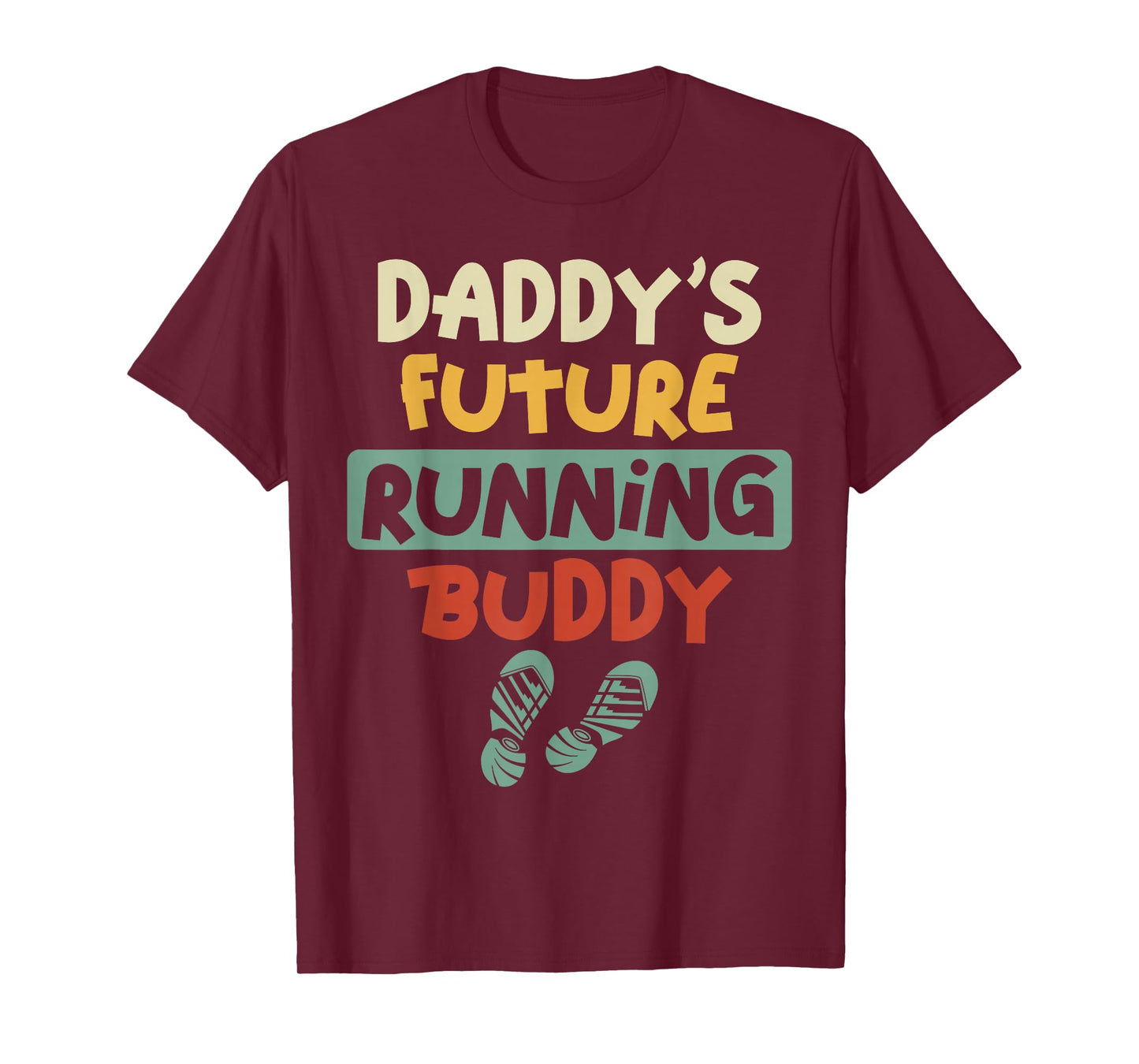 Running Runner Half Marathon Dad Father Son Daughter Daddy's T-Shirt