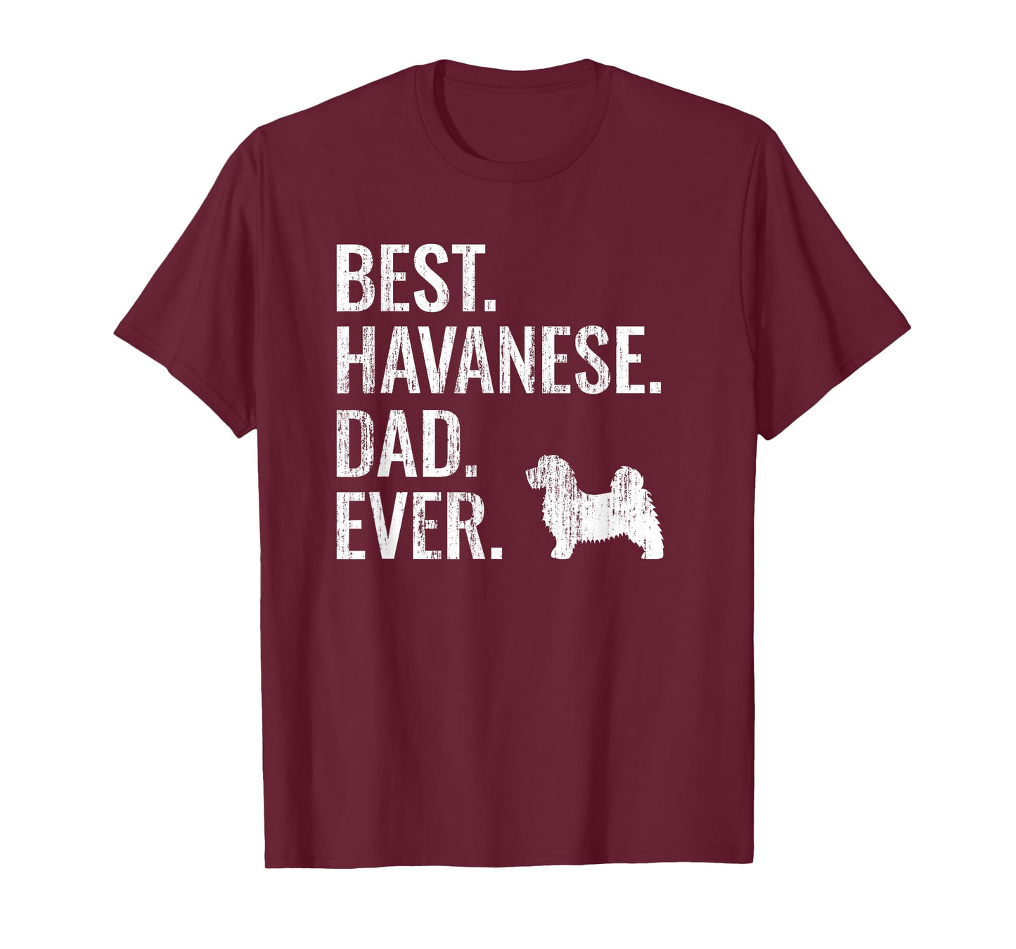Best Havanese Dad Ever - Cool Dog Owner Gift T-Shirt
