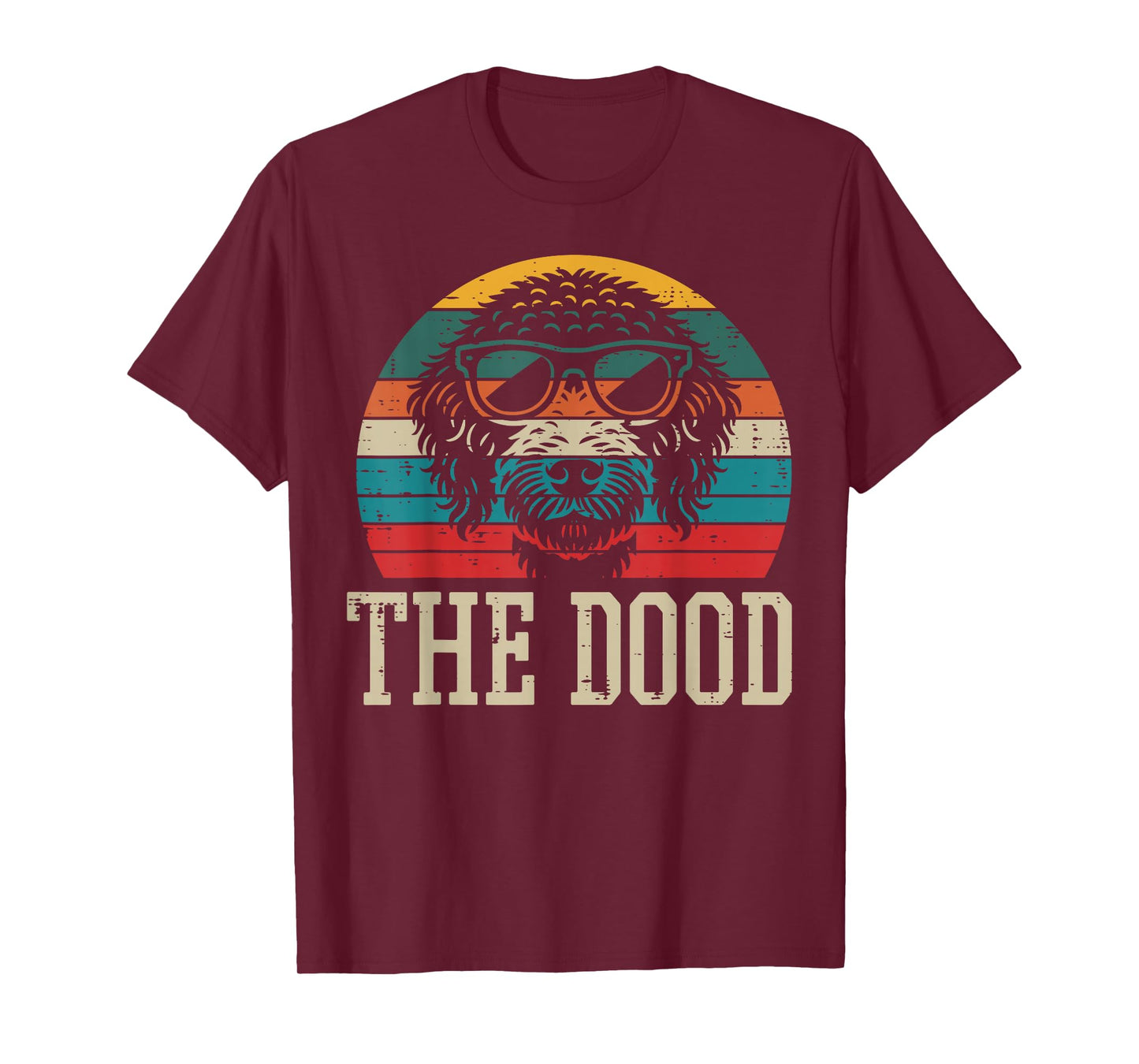 Goldendoodle Dog Face Funny Golden Doodle Men Women Kids T-Shirt