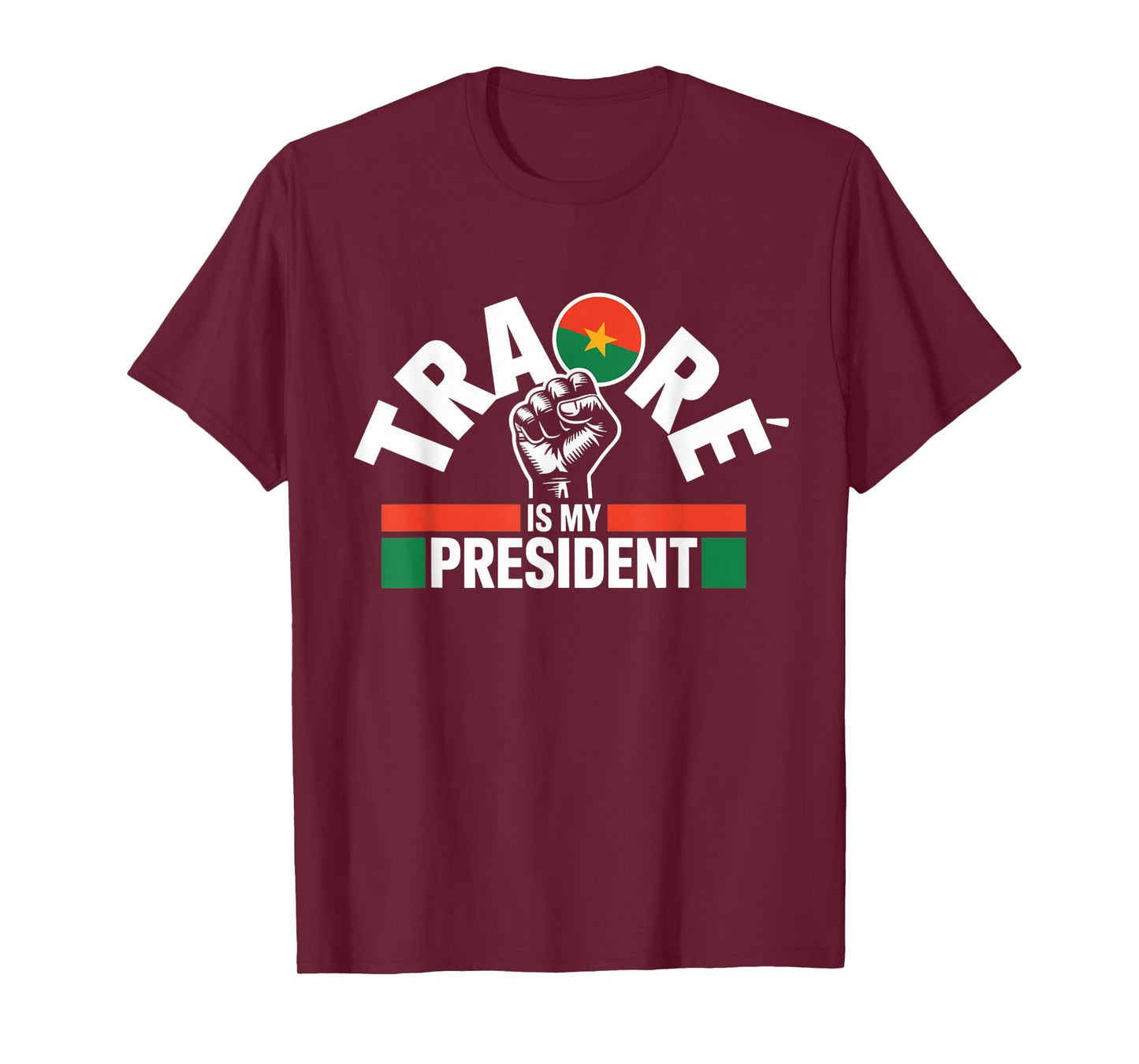 Traore Ibrahim Traoré is my President - Captain Traore T-Shirt