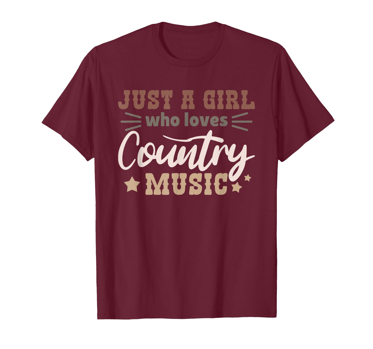 Just a girl who loves country music T-Shirt