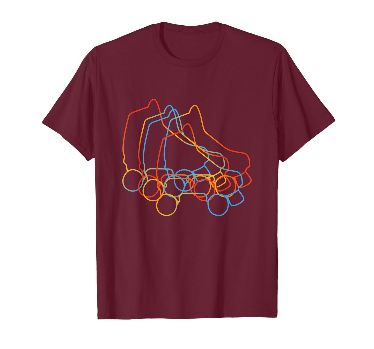 Retro Roller Skates Roller Skating T-Shirt