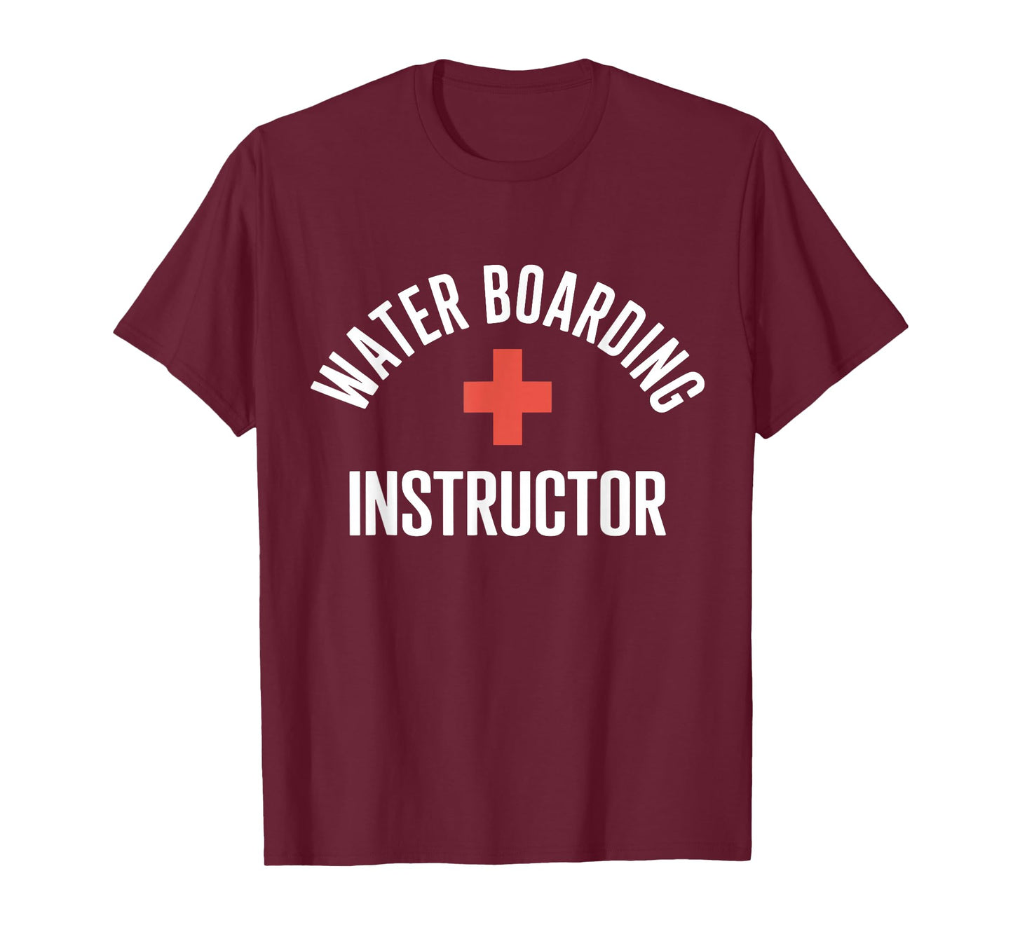 Water Boarding Instructor Funny Gift T-Shirt