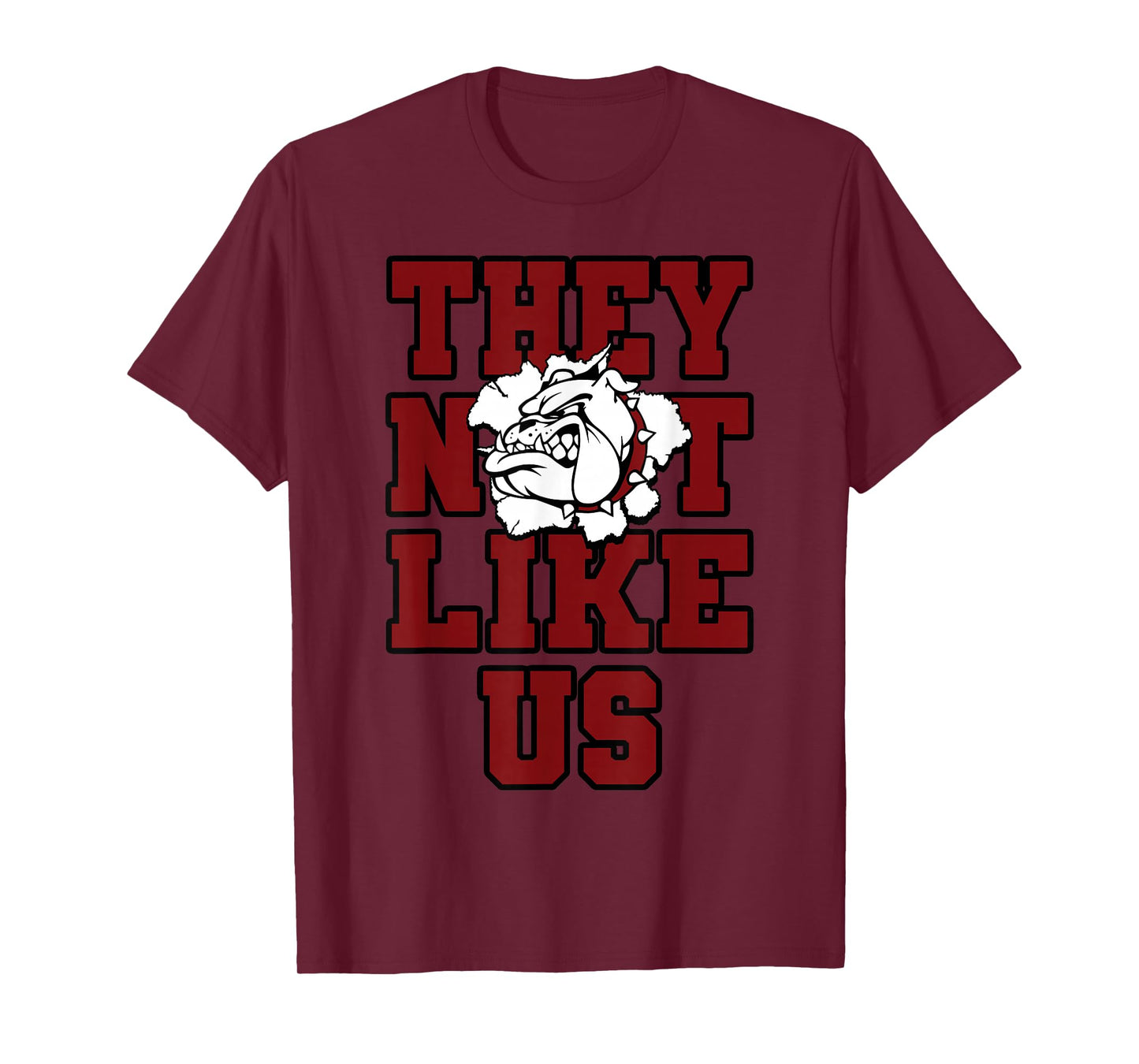 Not Like Bulldog Back to School Spirit M T-Shirt