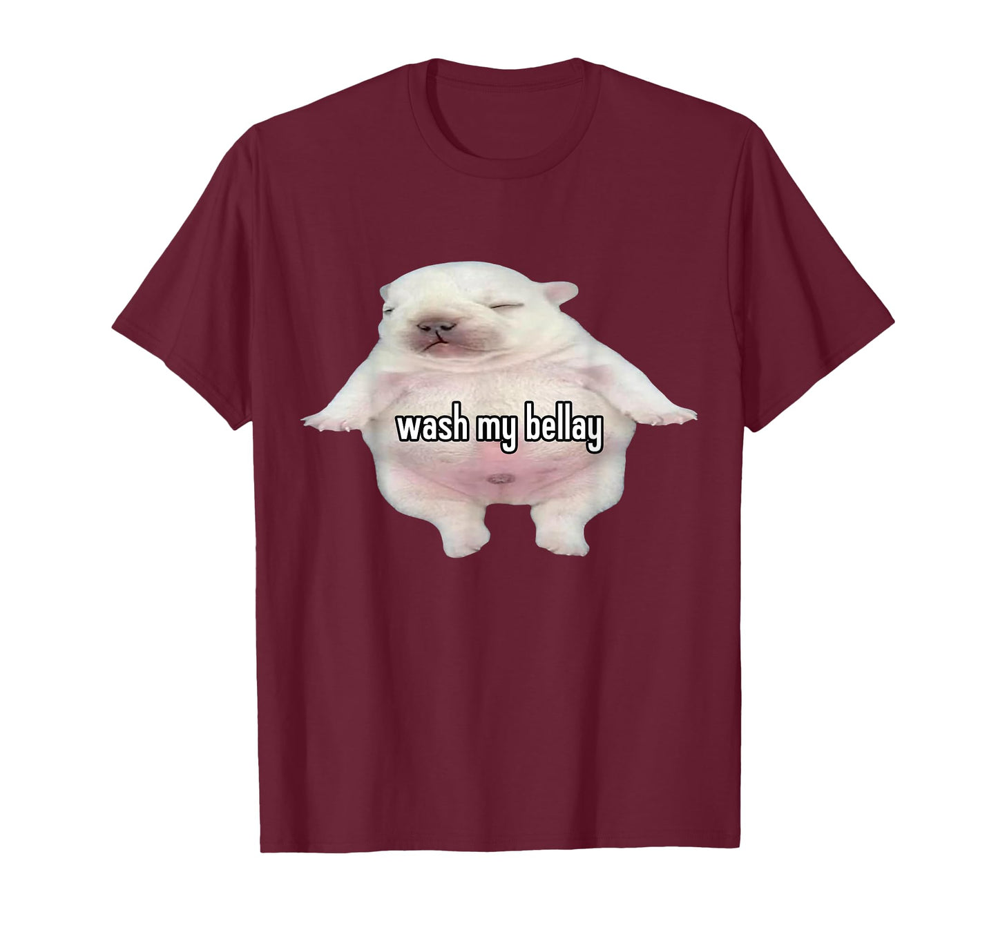 Pibble Meme Wash My Belly Funny T-Shirt
