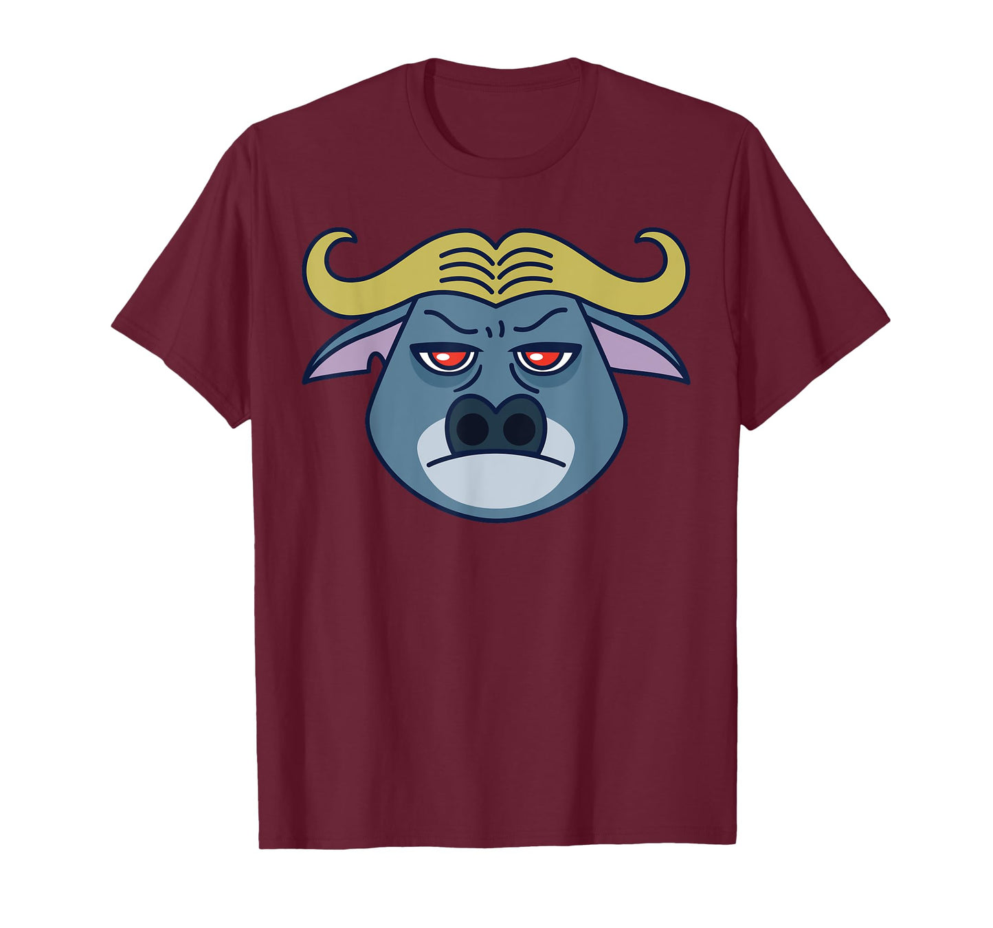 Disney Zootopia Chief Bogo Cute Kawaii Big Face Costume T-Shirt