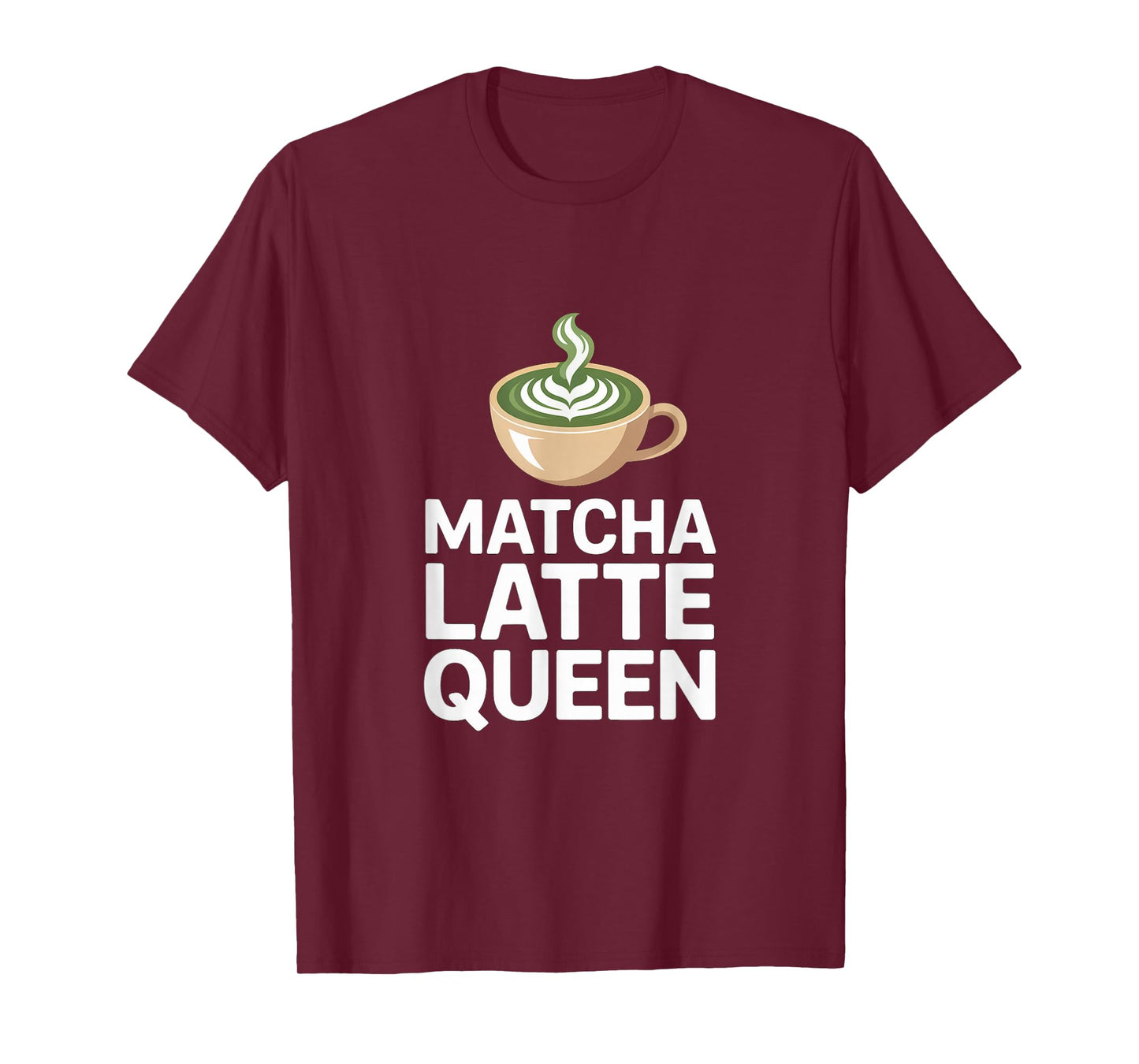 Matcha Latte Queen Coffee Aficionado T-Shirt