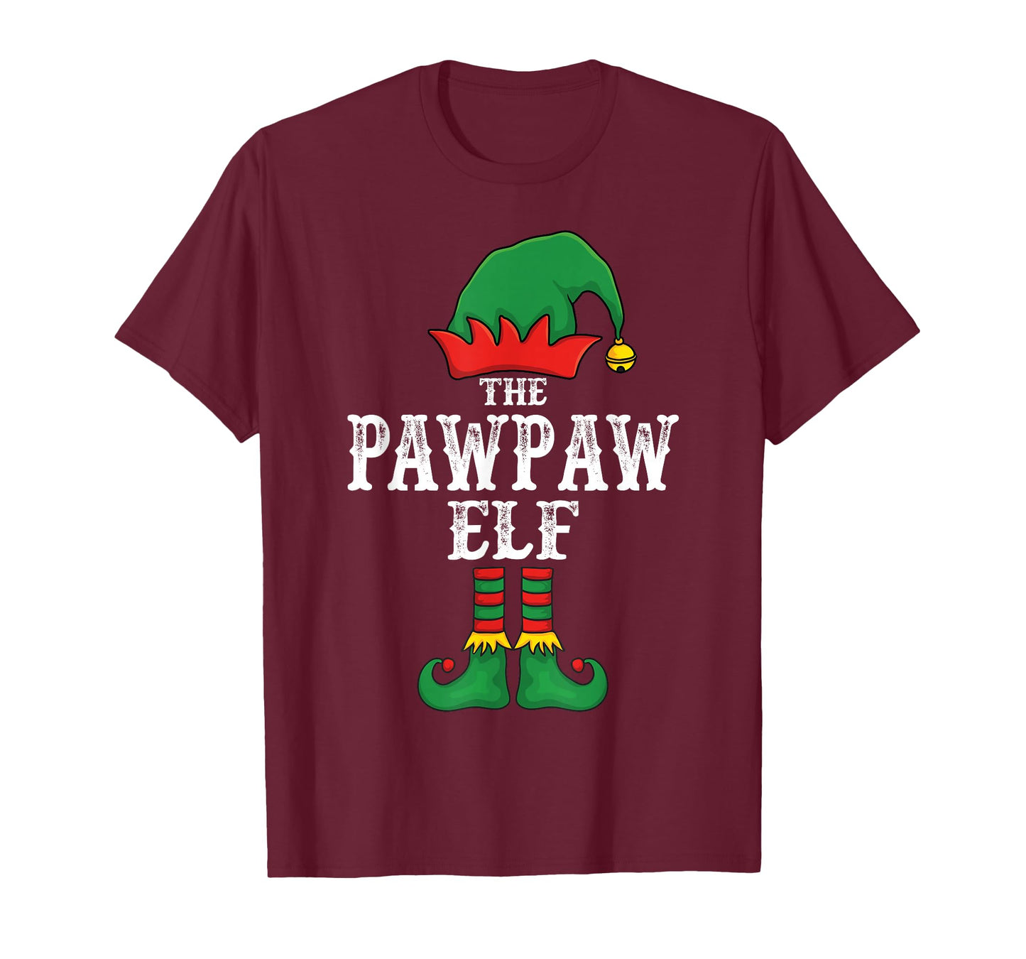 The Pawpaw Elf Christmas Pajama Idea Family Matching Funny T-Shirt