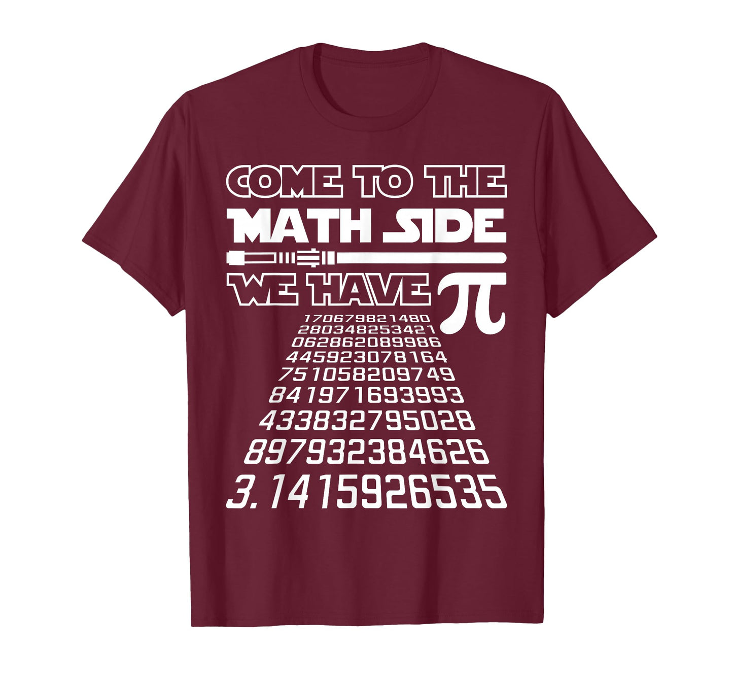 Come to The Math Side We Have Pie Shirt Pi Day Teacher Gift T-Shirt