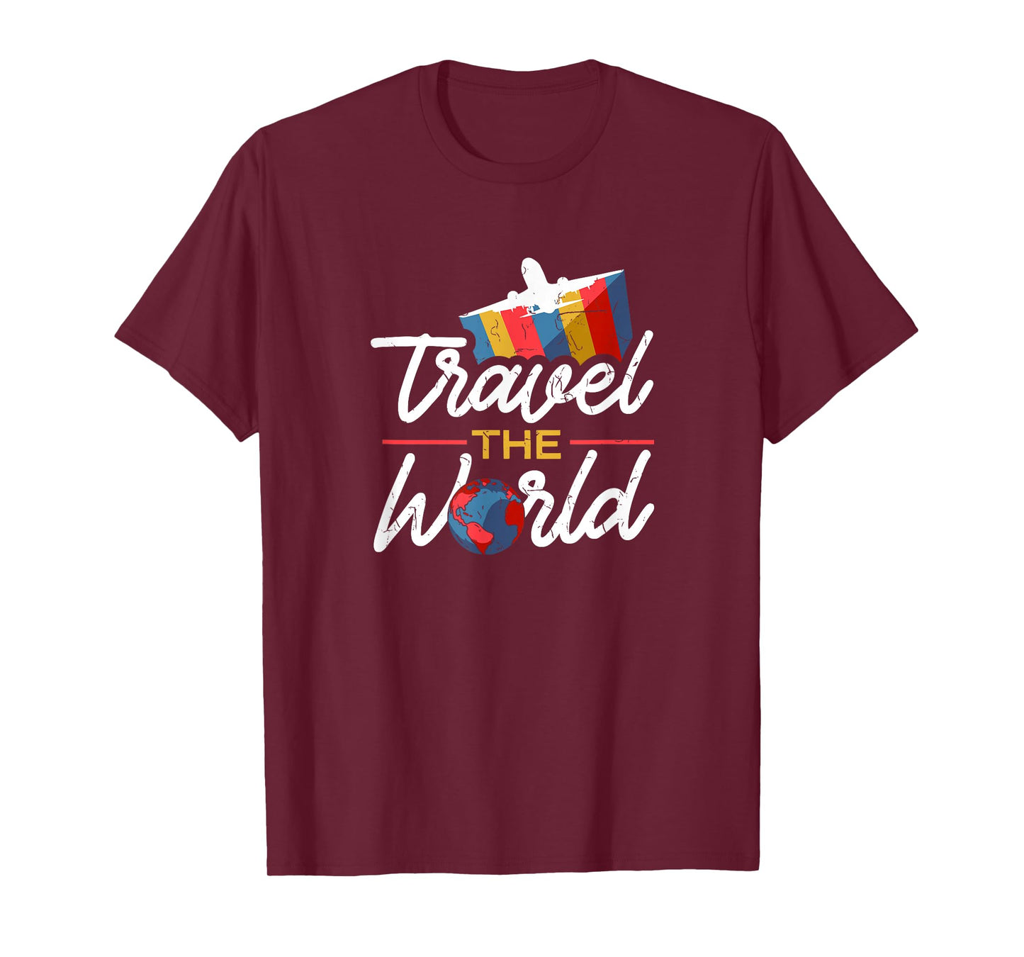 World Trip Travel Around World Tour Traveller Gift T-Shirt
