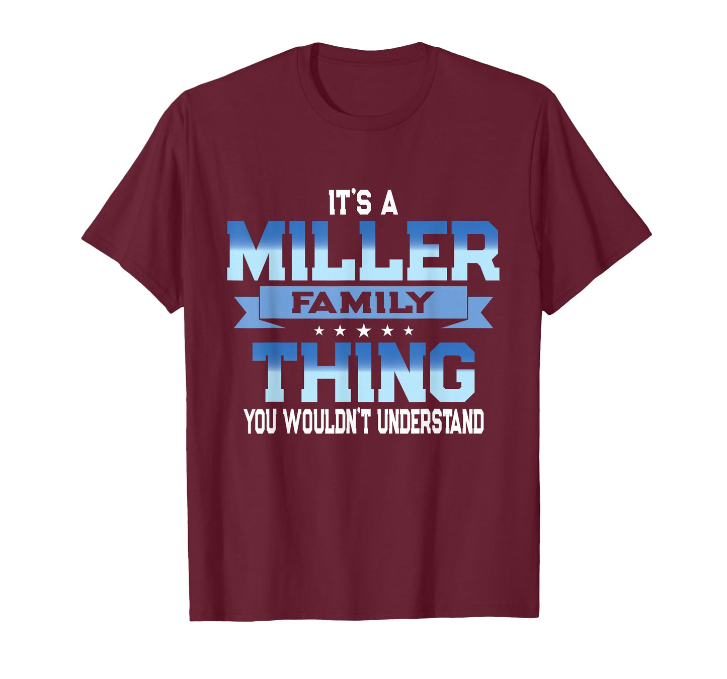 Funny Miller Family Reunion Tee Matching Vacation T-Shirt