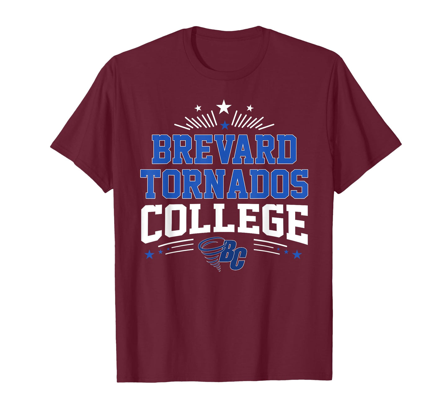 Brevard Tornados College Arch Vintage Design for Men Women T-Shirt