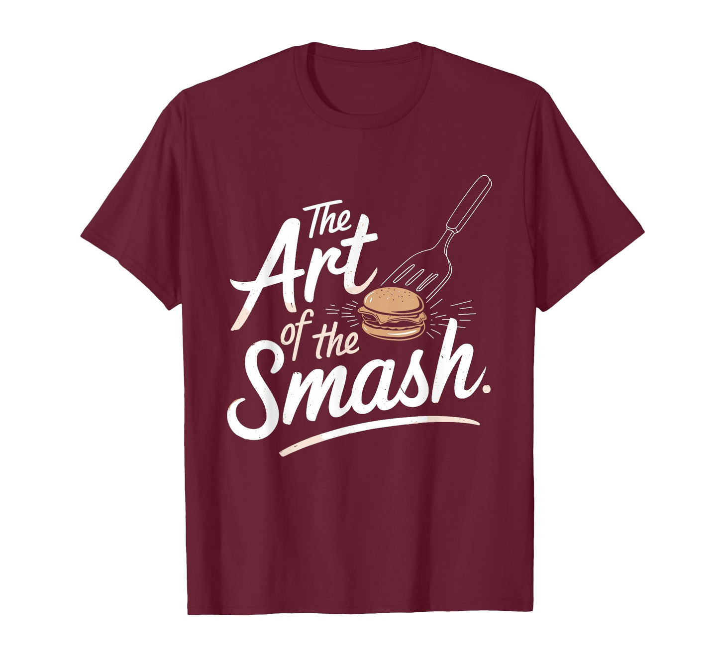 Smash Burger Lover Grilled Cheeseburger Flat Top Cooking T-Shirt