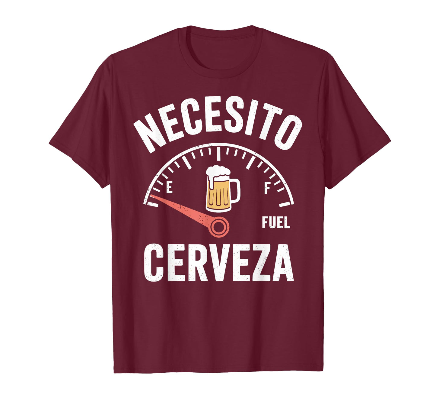 Need Beer Necesito Cerveza Spanish Beer Joke Drinking Party T-Shirt