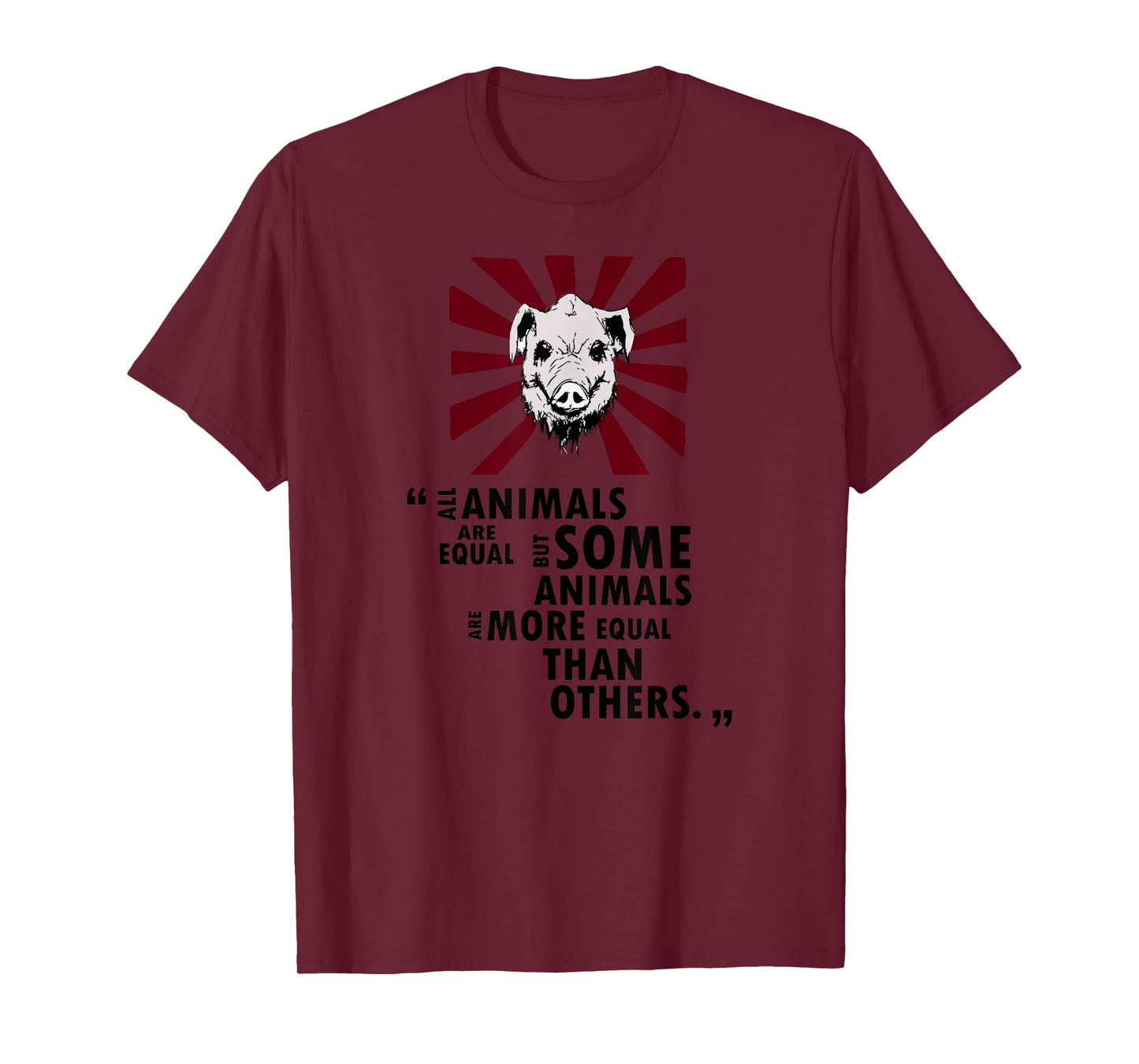 Epic Threadz - Some Animals Are More Equal Than Others Quote T-Shirt