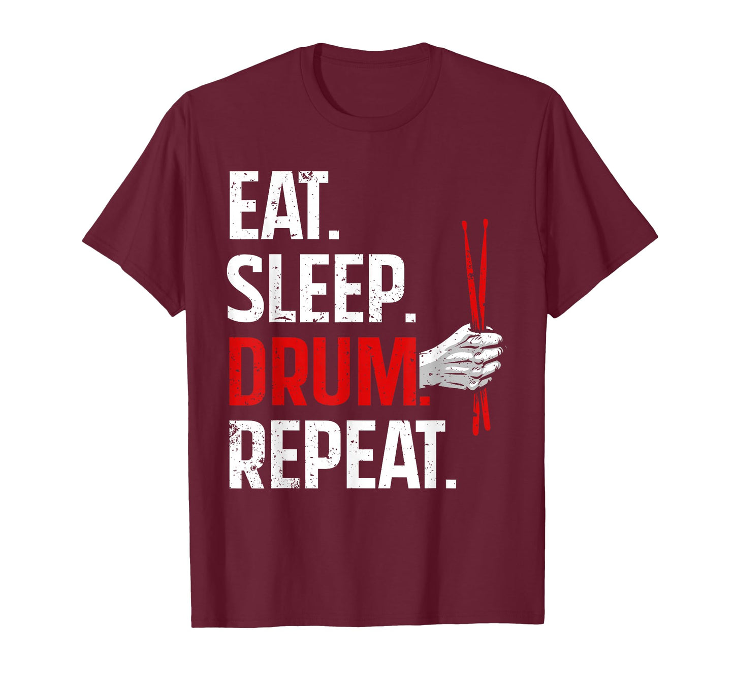 Funny Drumming Design For Men Women Drummer Drumming Drum T-Shirt