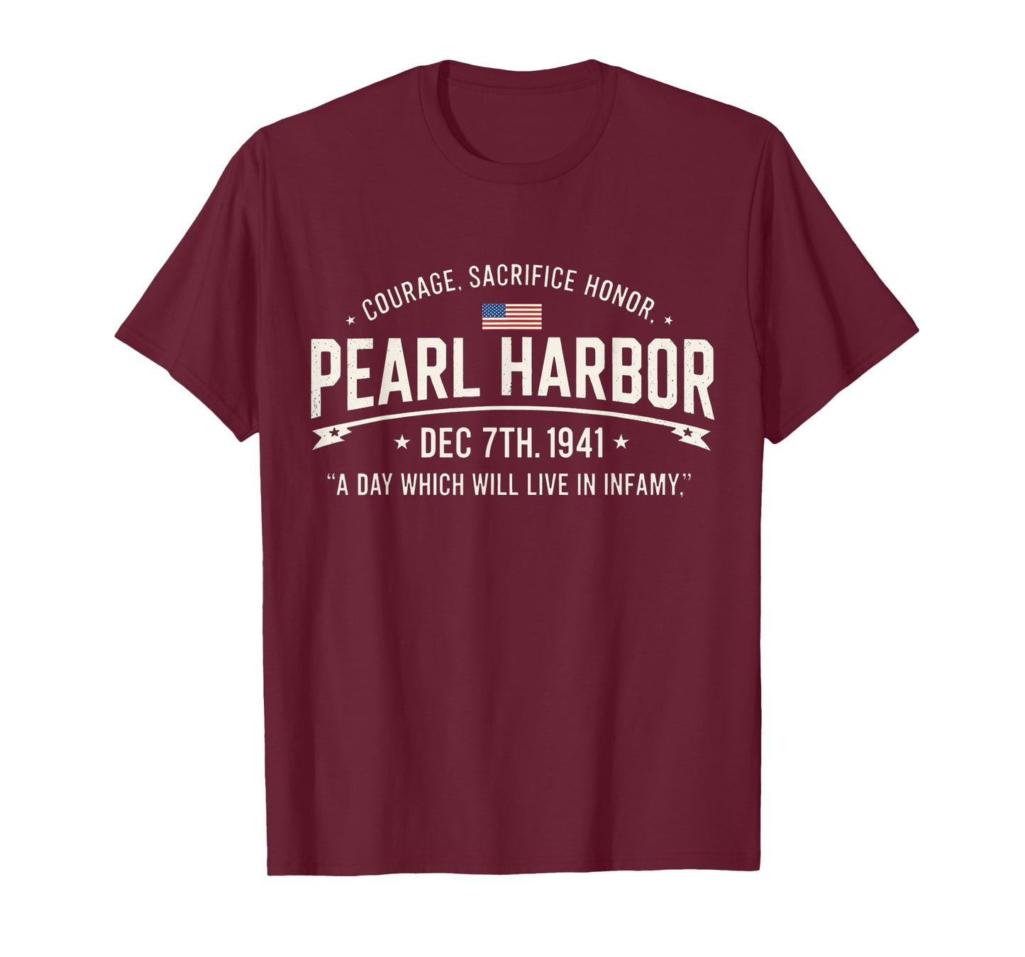 Remember Pearl Harbor Memorial Day December 7th 1941 T-Shirt