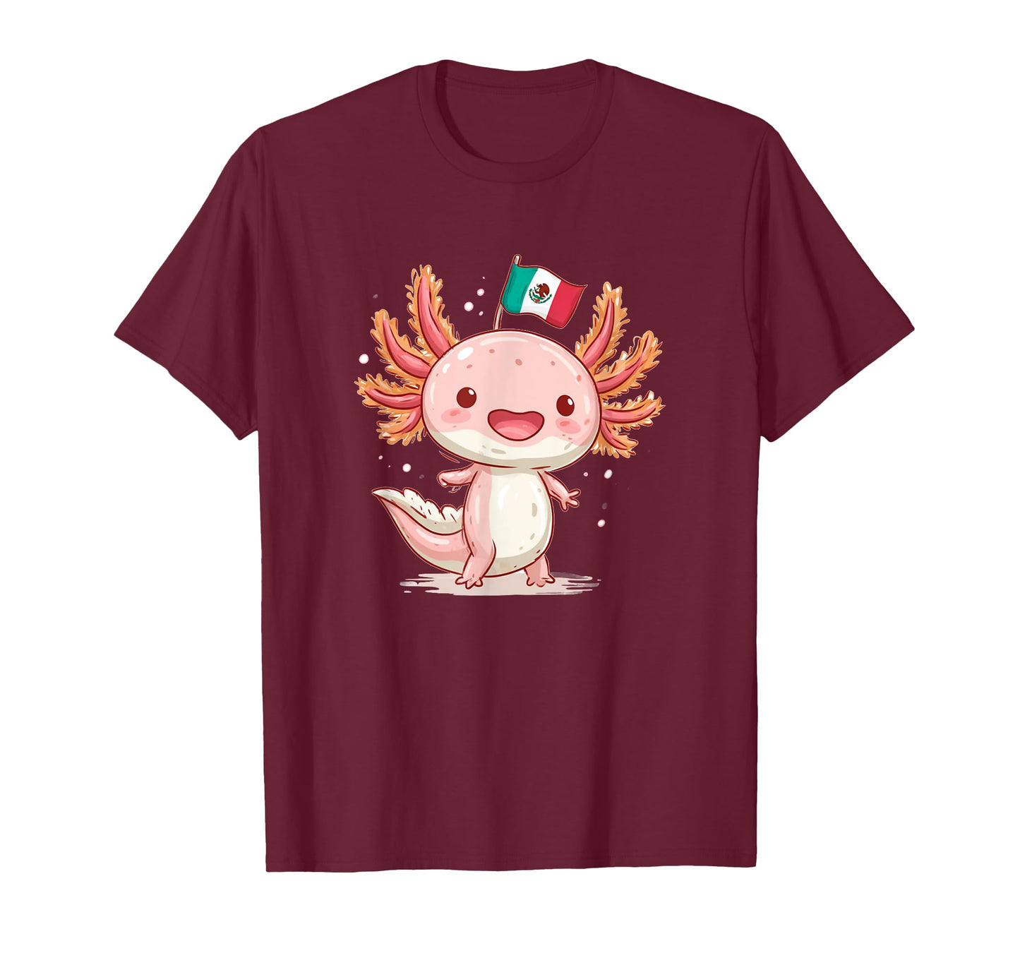 Cute Mexico Axolotl Costume for Boys and Girls T-Shirt