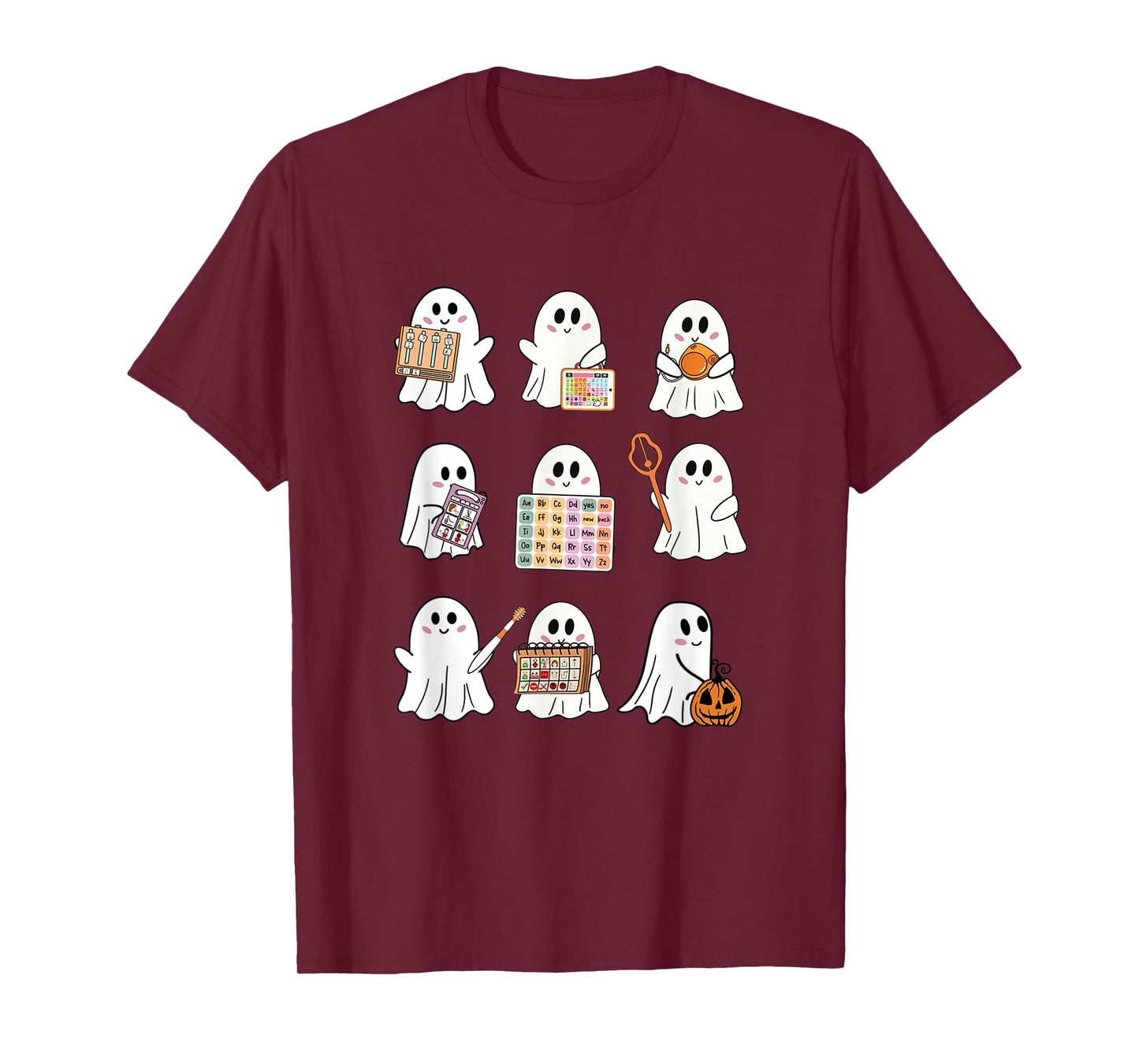 Speech Therapy Shirts Speech Therapist Halloween Tee T-Shirt