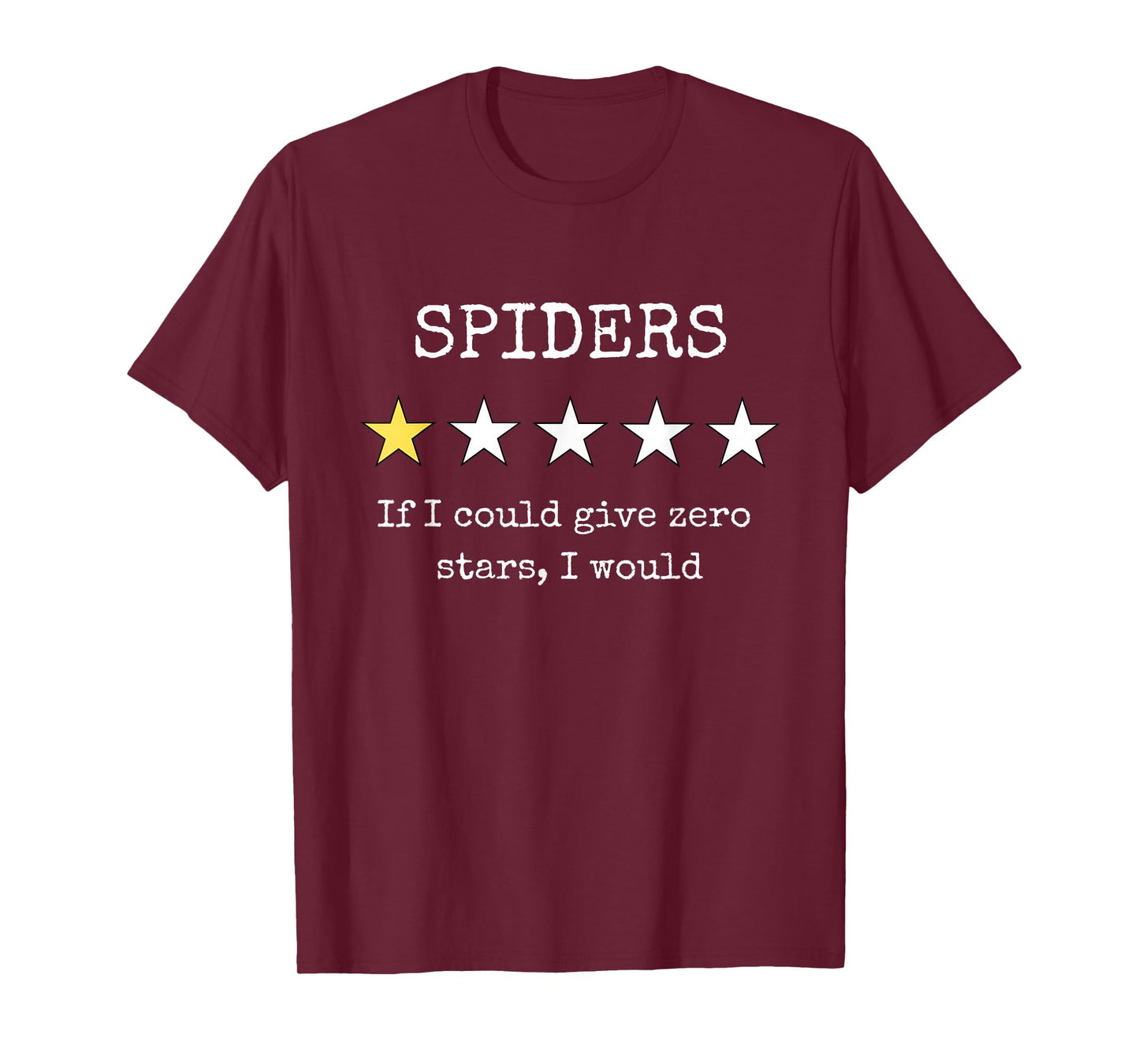 Spider Haters Arachnaphobe Funny Sarcastic Bug Exterminator T-Shirt