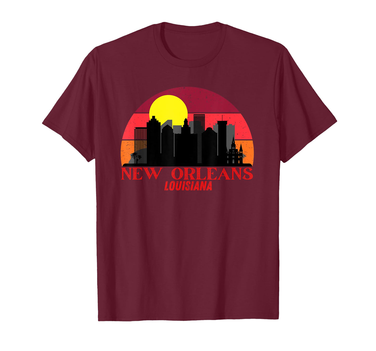 French Quarter Bourbon St New Orleans Souvenir T-Shirt