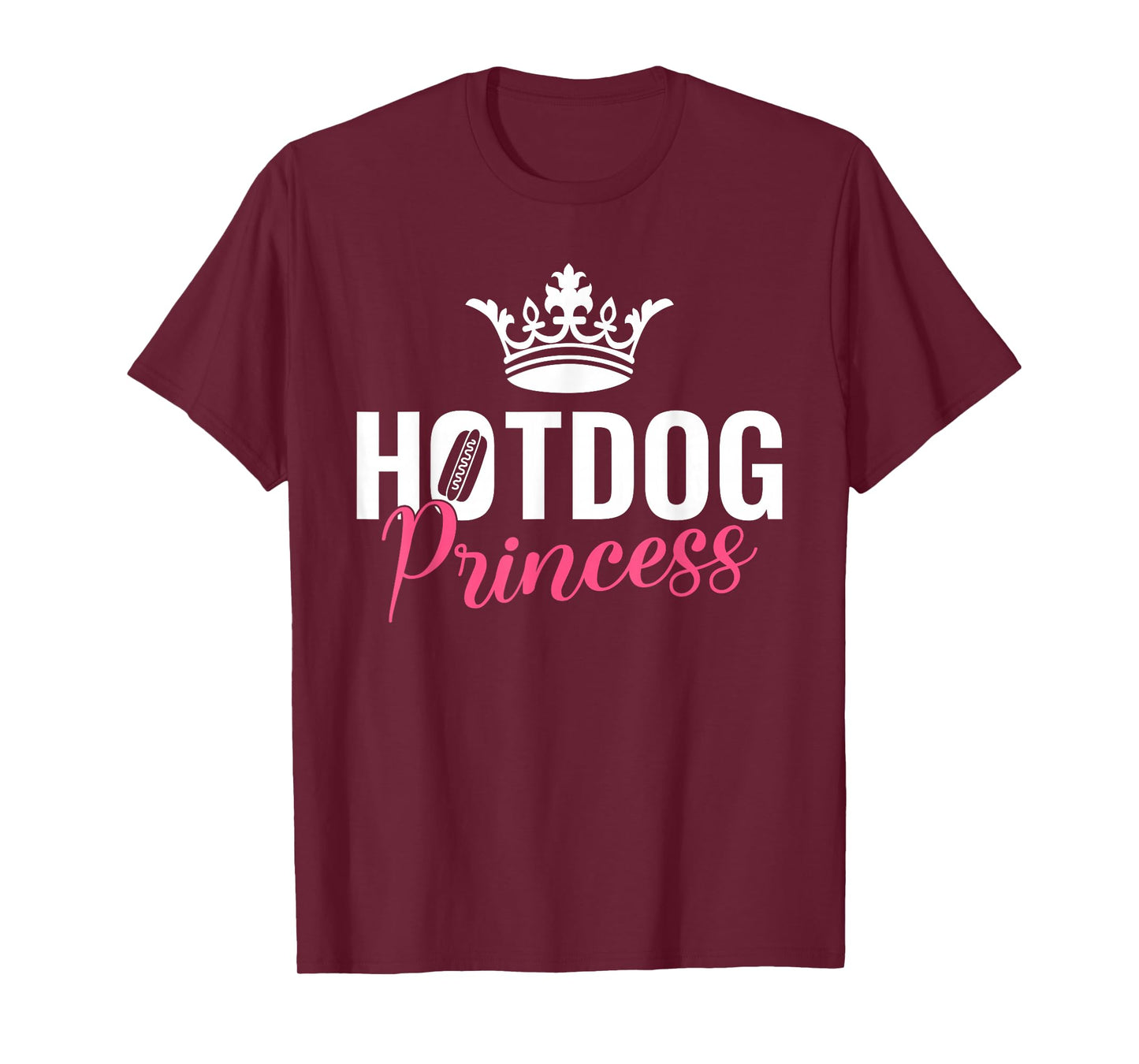 Hotdog Princess Hotdog Lover T-Shirt