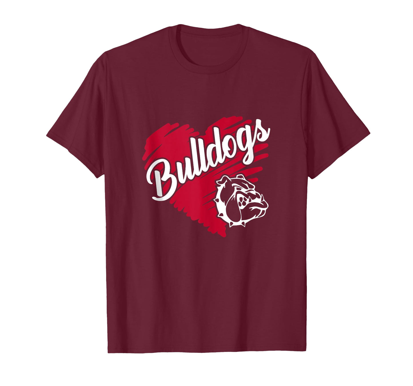 Bulldog Team Mascot School Spirit Go Dawgs for Men Women Kid Tank Top