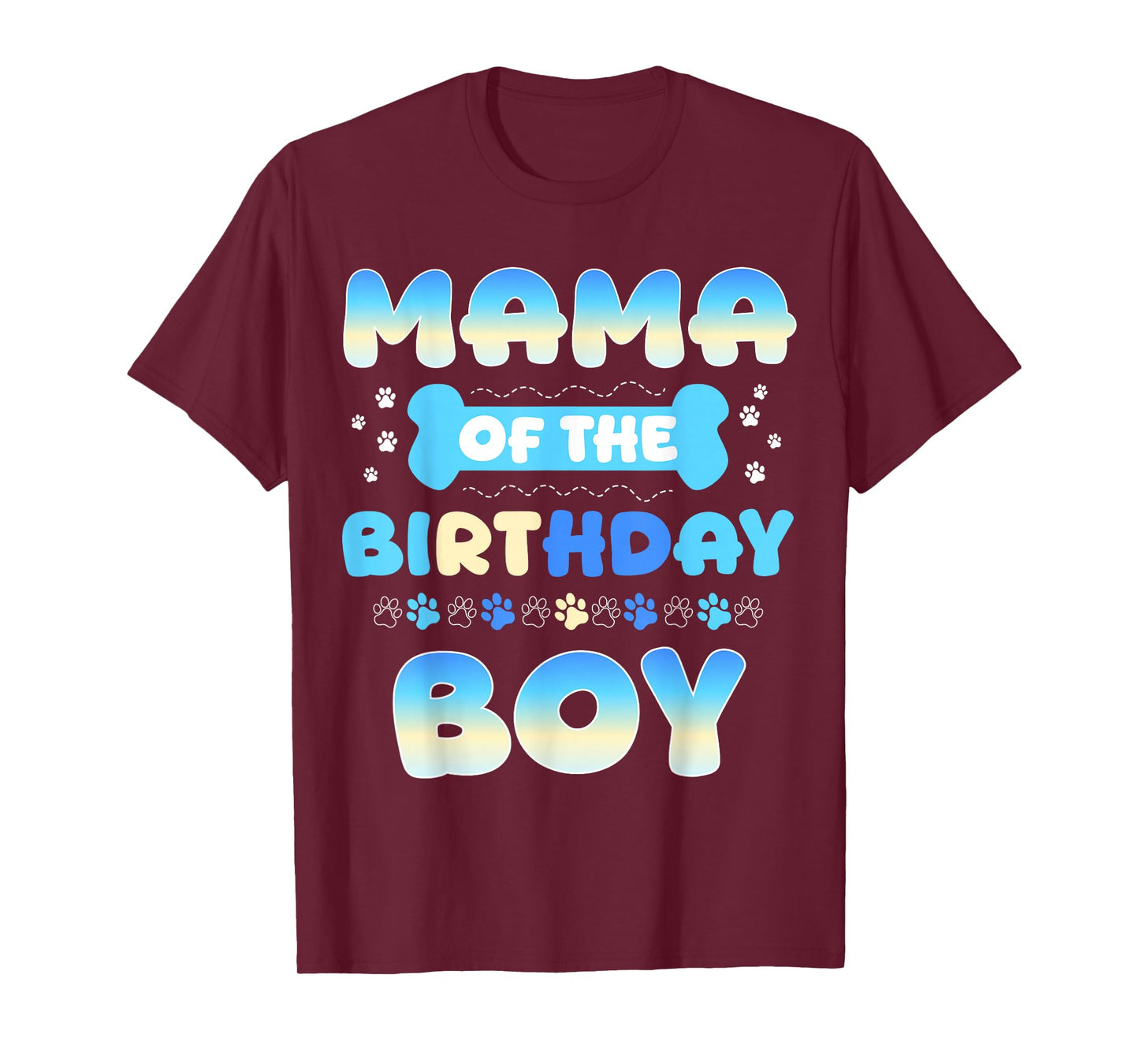 Birthday Boy Party Look for Proud Mama T-Shirt