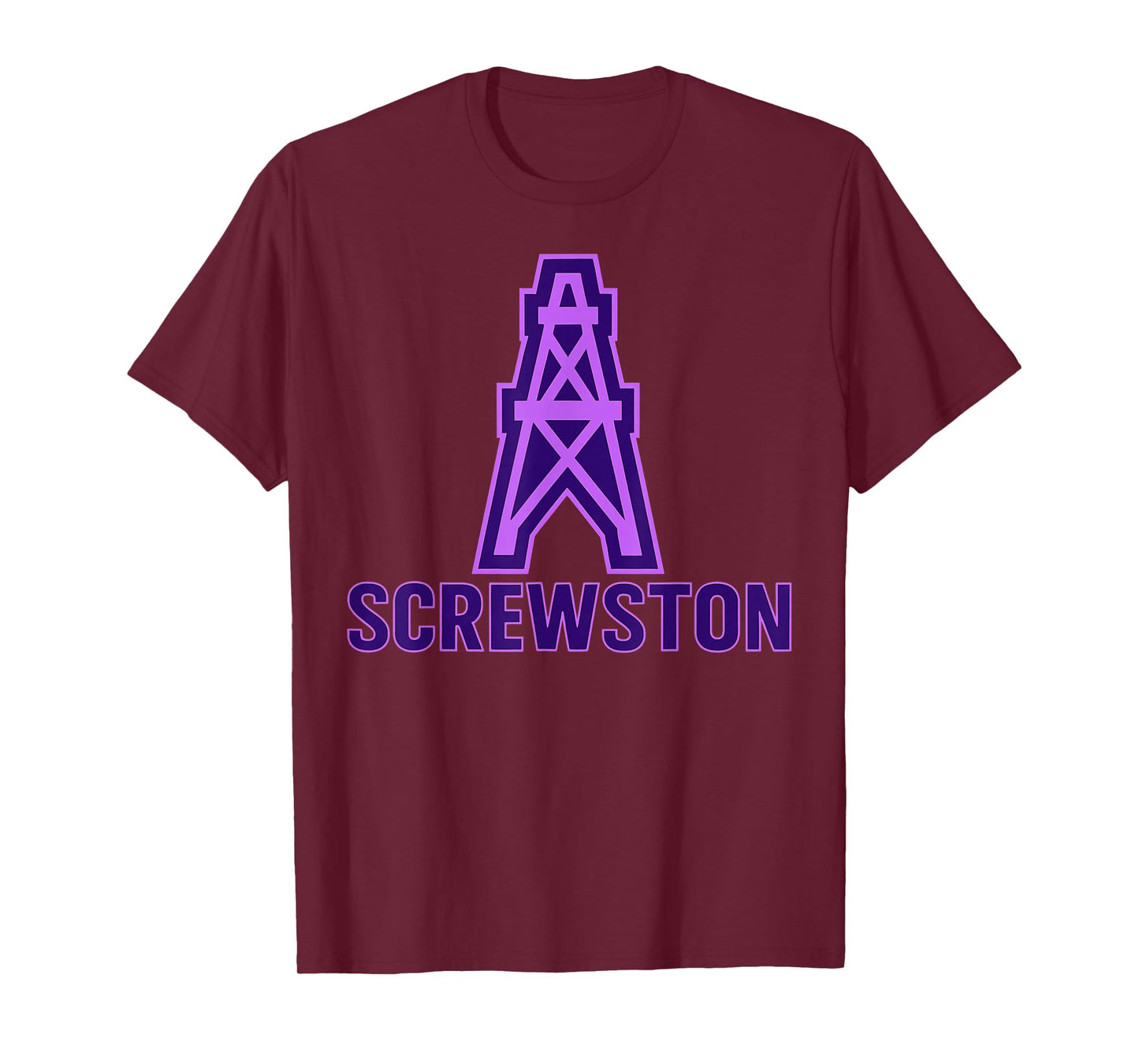Screwston Texas H-Town Houston Retro T-Shirt