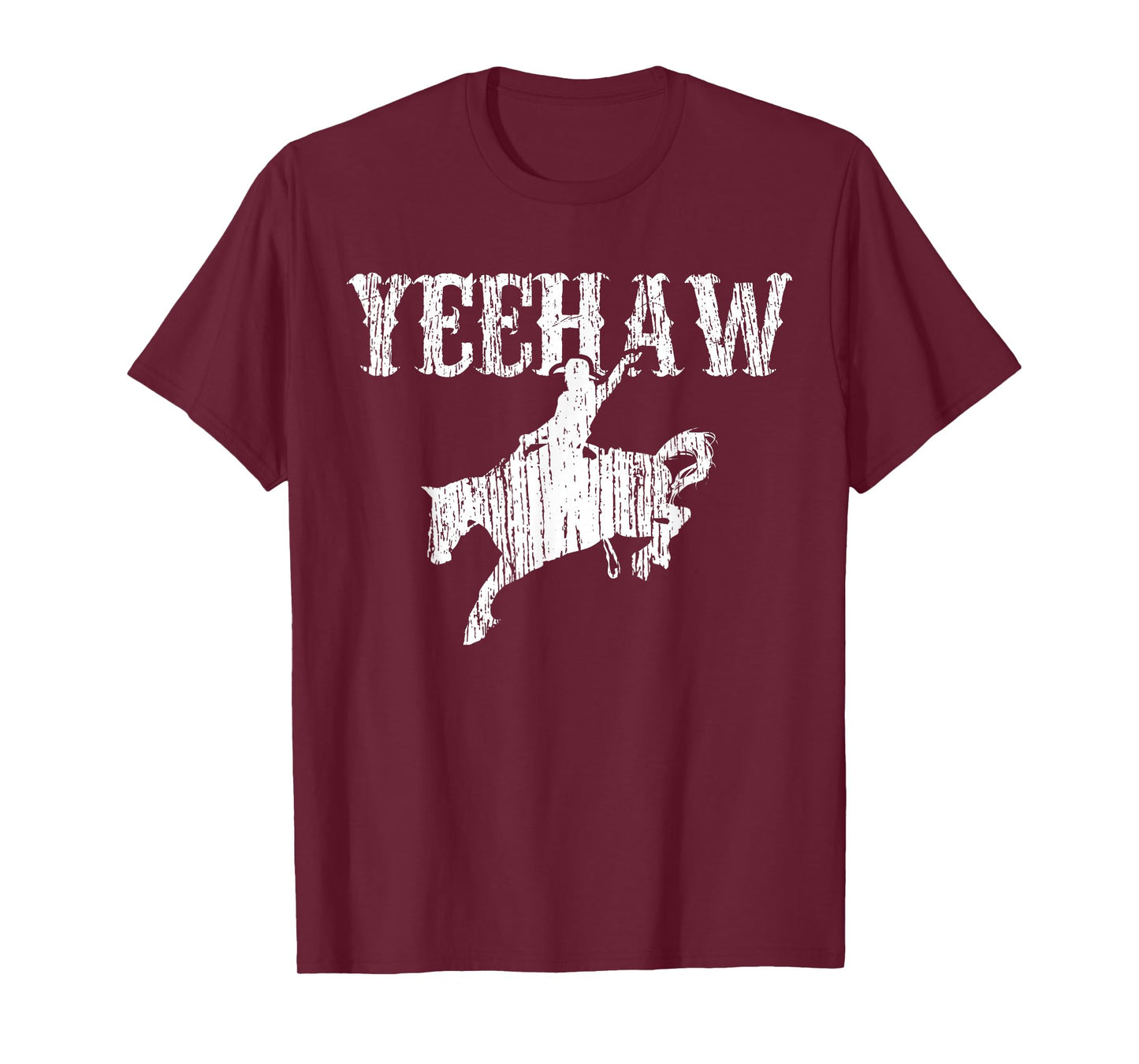 Equestrian Yeehaw Rodeo Cowboy Western Country T-Shirt
