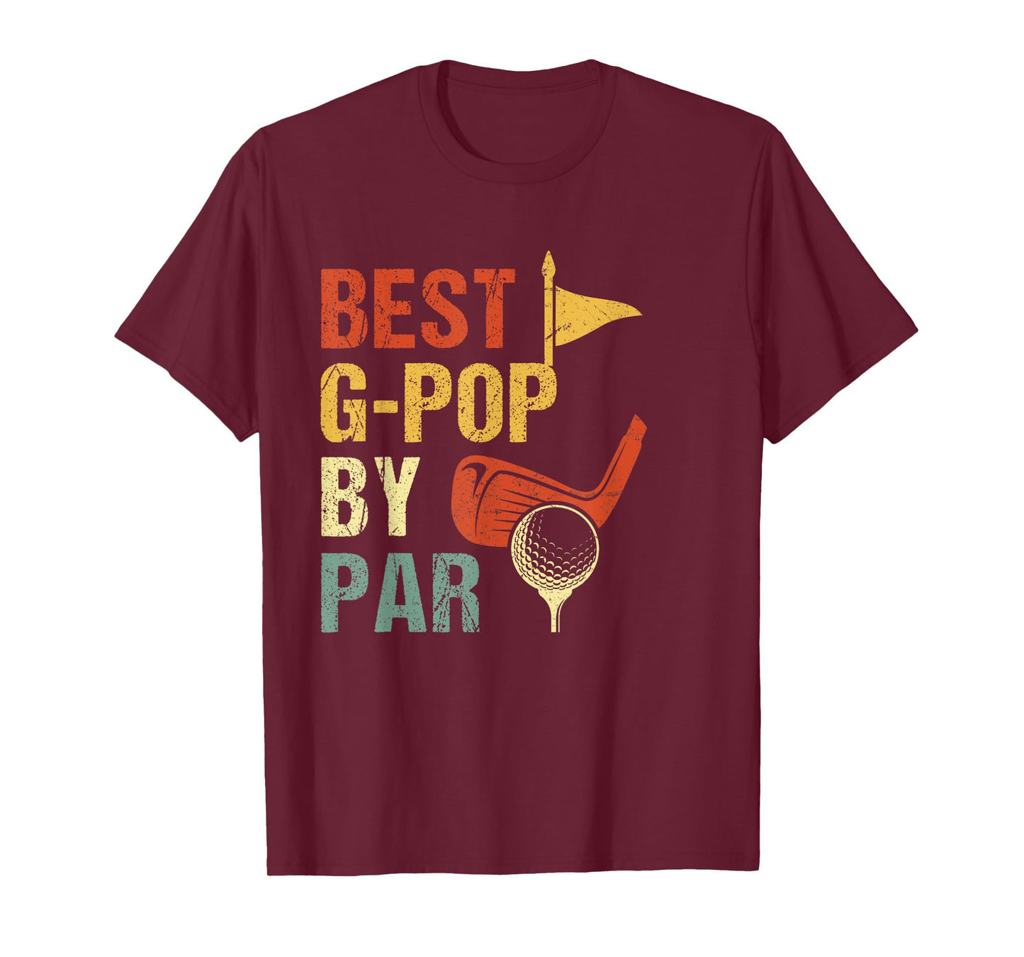 Best G-Pop By Par T-Shirt Father's Day Golf T-Shirt