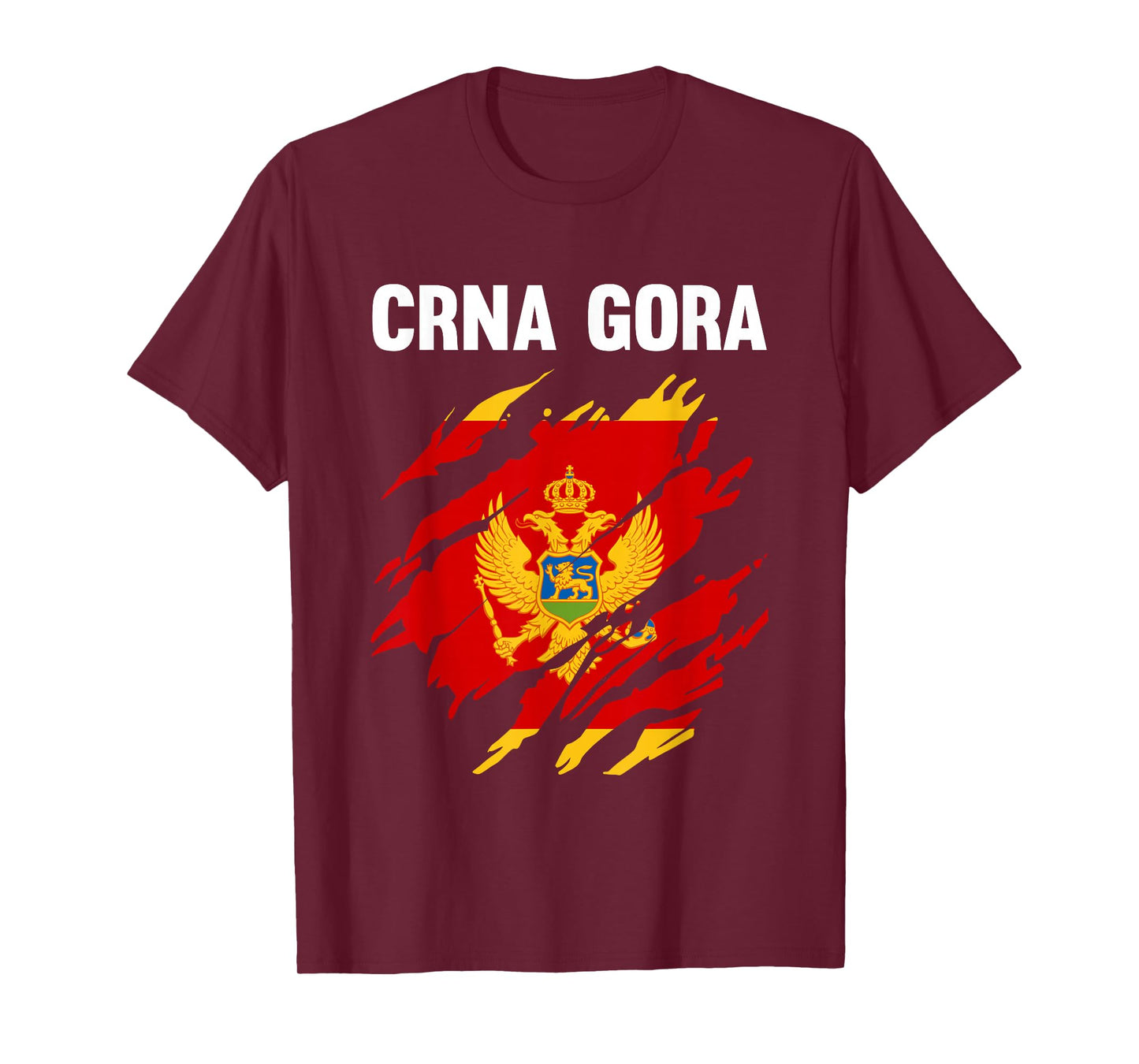 Crna Gora Montenegro Flag T-Shirt