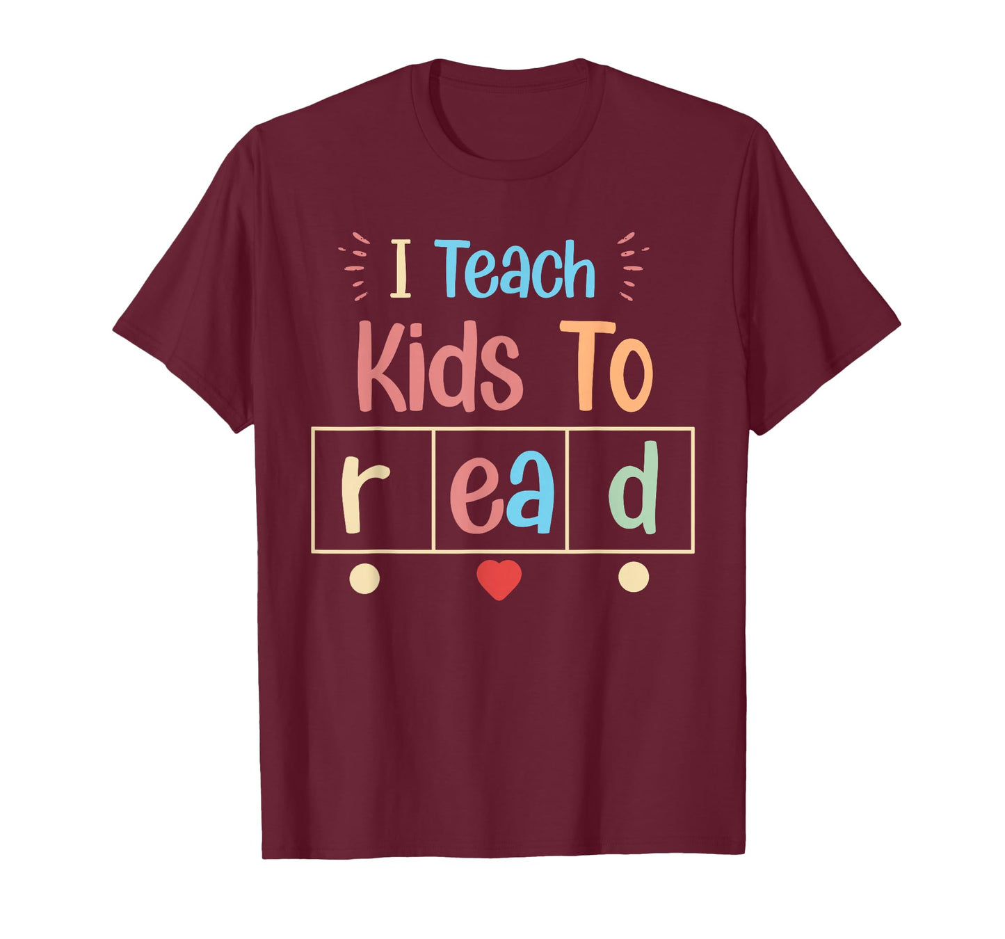 I Teach Kids To Read Science Teachers Men Women Reading T-Shirt