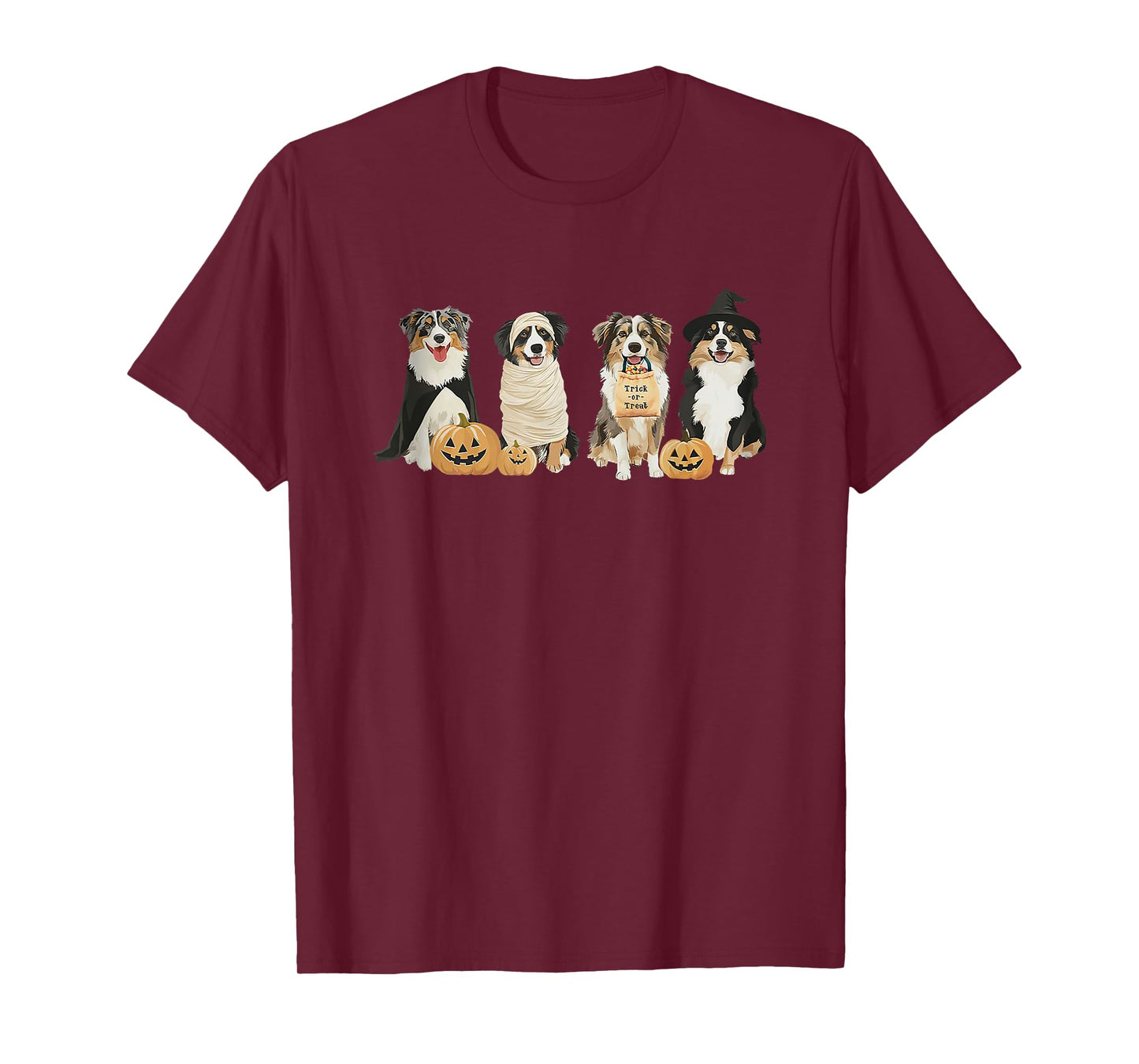 australian shepherd halloween T-Shirt
