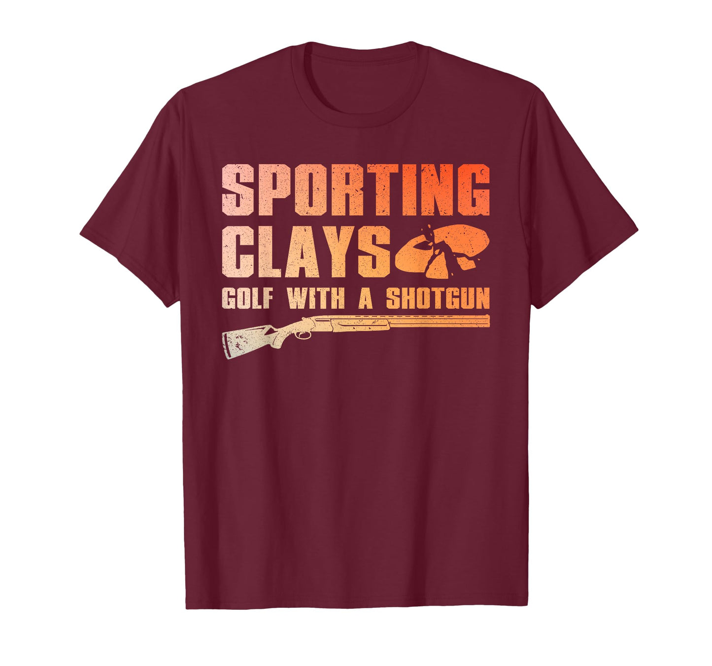 Cool Trap Shooting For Men Women Skeet Clay Target Shooter T-Shirt