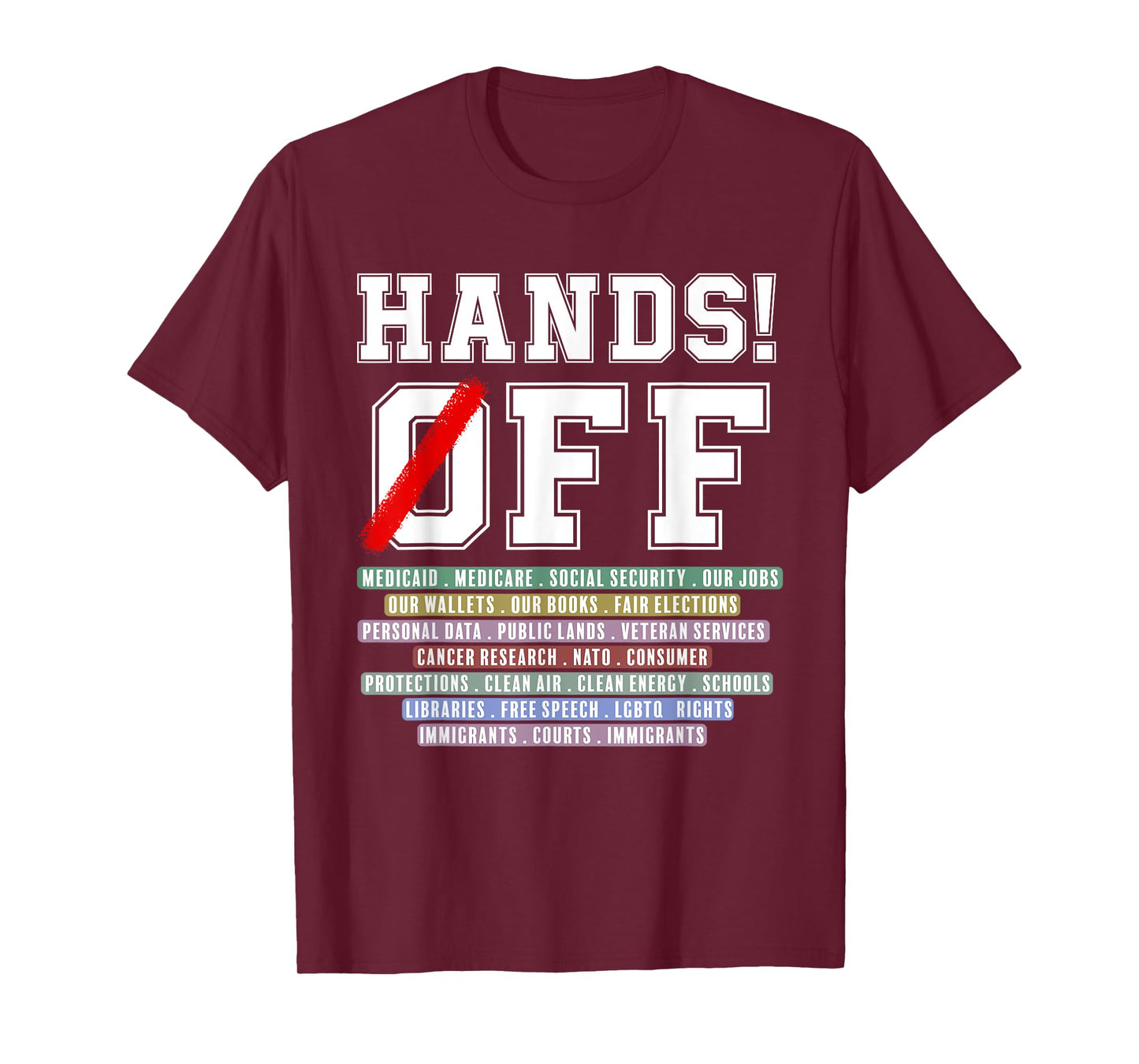 Hands Off Protest Apparel Hands Off Protest T-Shirt
