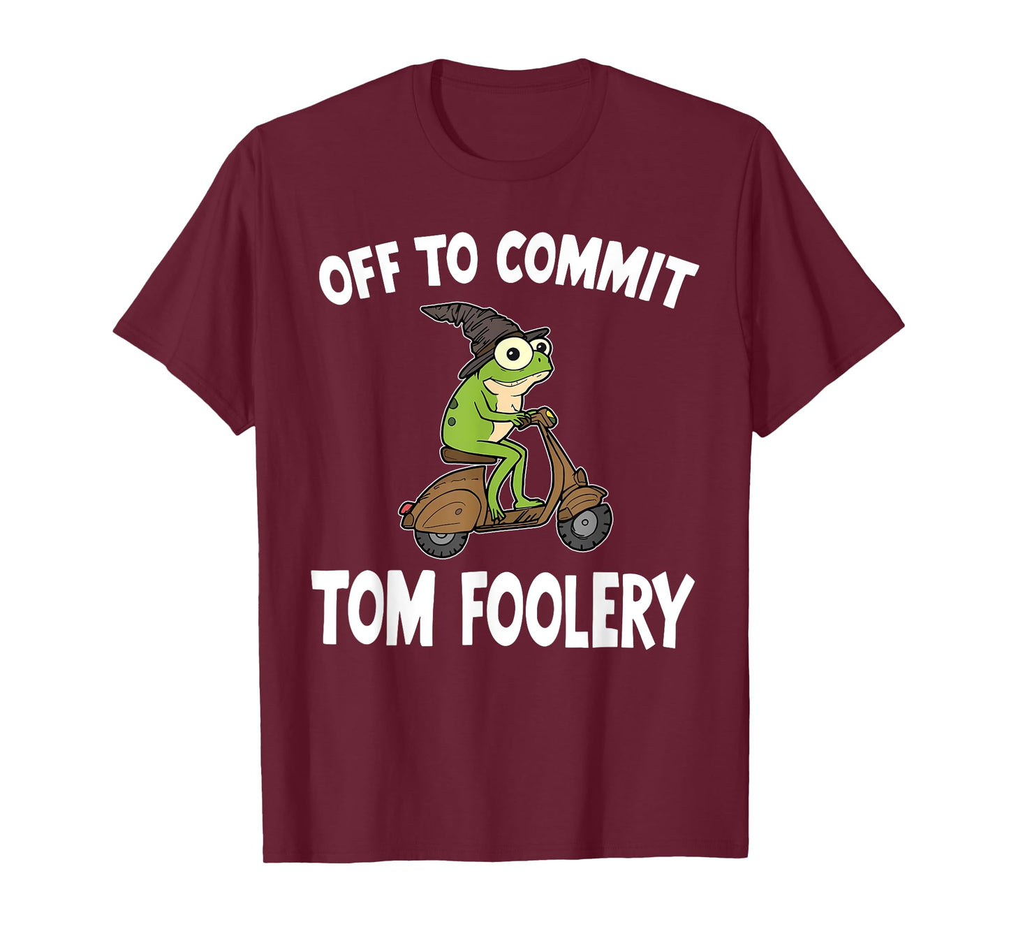 Off to Commit Funny Frog T-Shirt