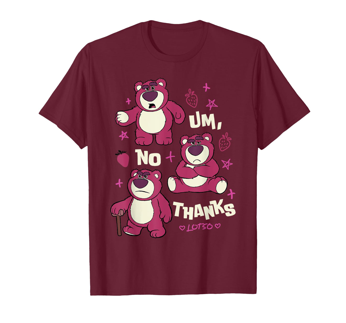 Disney and Pixar's Toy Story Lotso "Um, No Thanks" Signature T-Shirt
