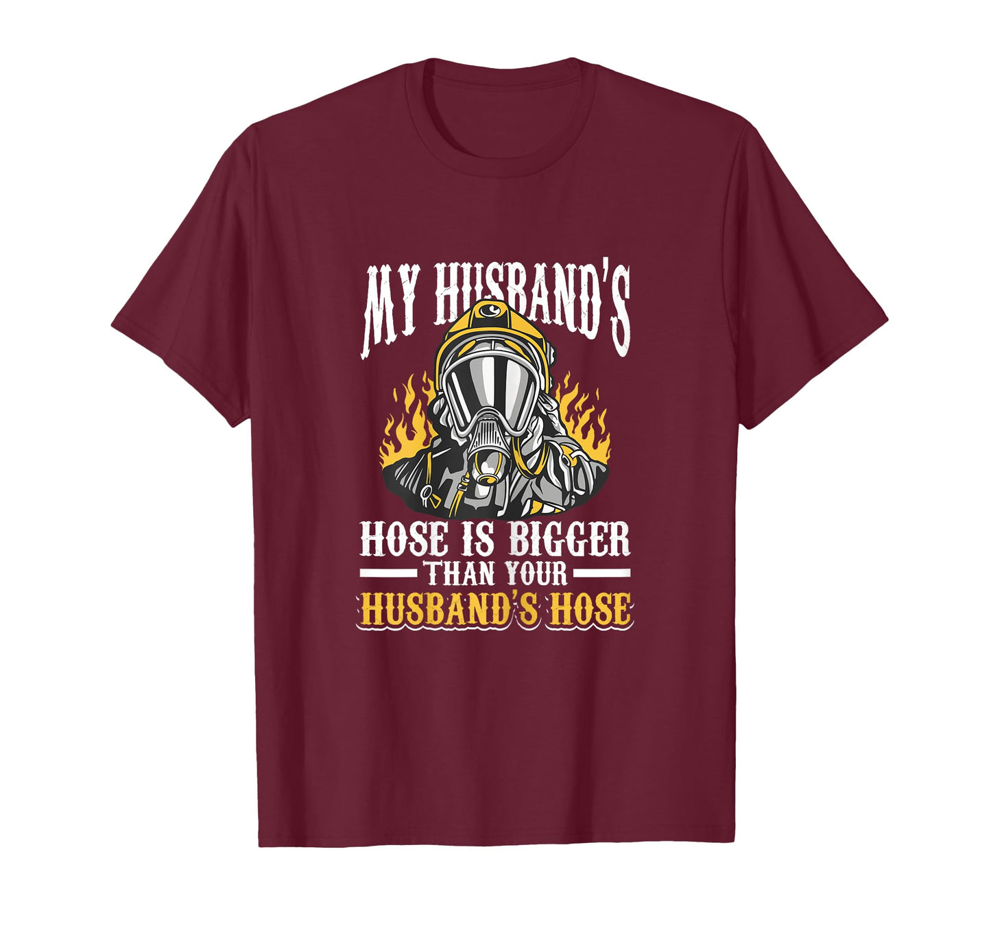 Fireman Woman Fire Brigade Wife T-Shirt