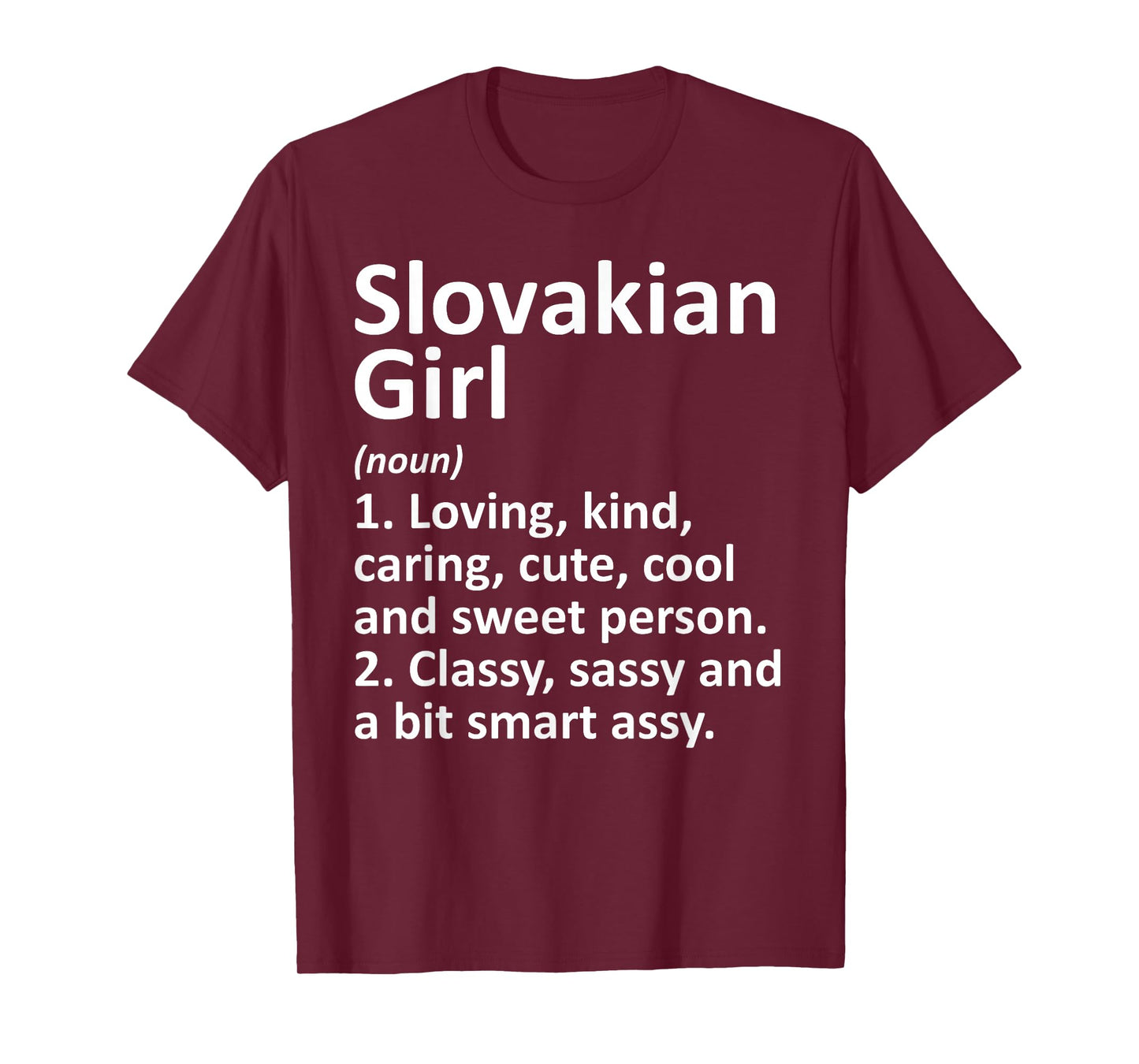 SLOVAKIAN GIRL SLOVAKIA Gift Funny Country Roots Descent T-Shirt