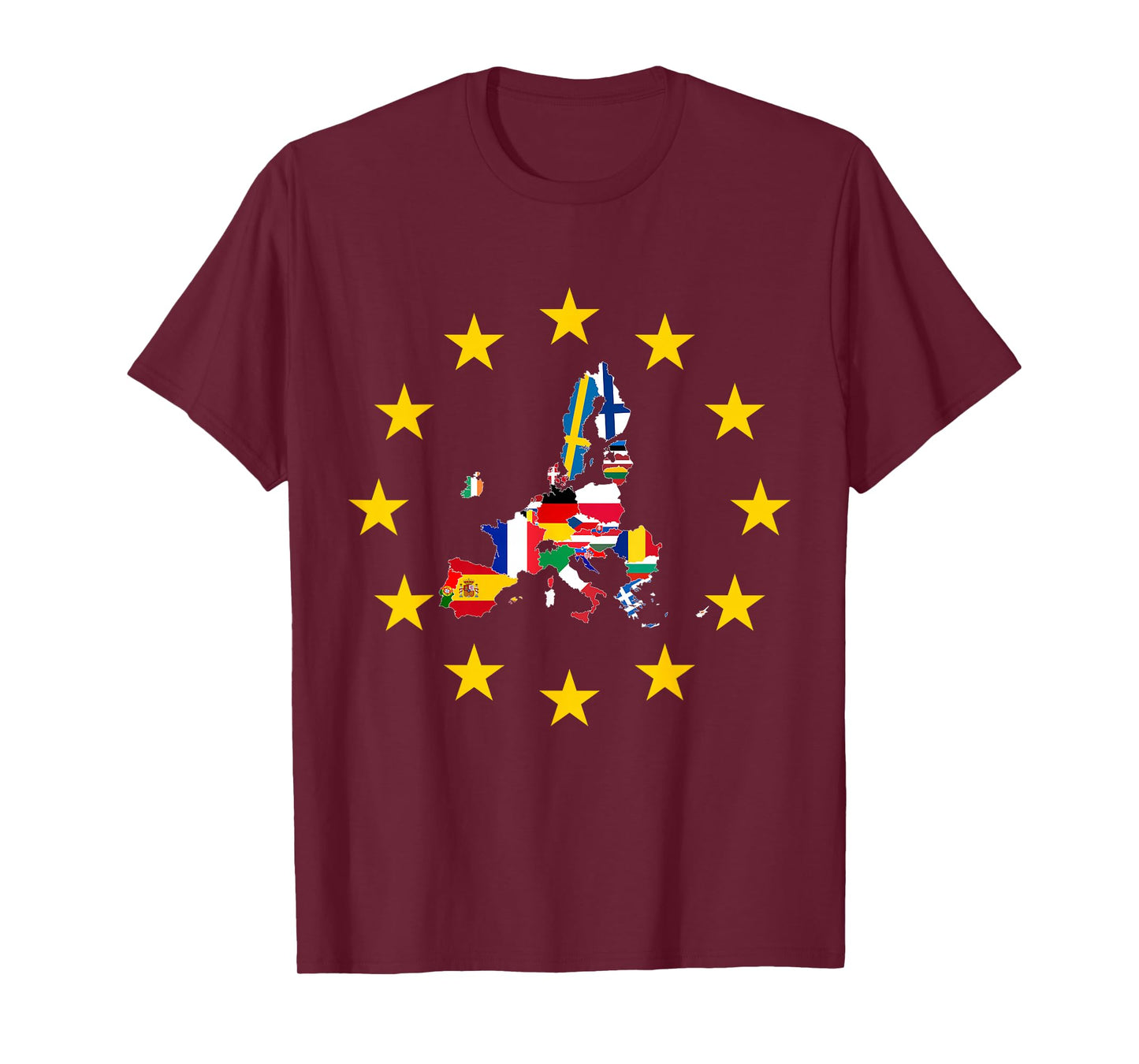 Europe Flag, Europe Countries, European Flag, European Union T-Shirt