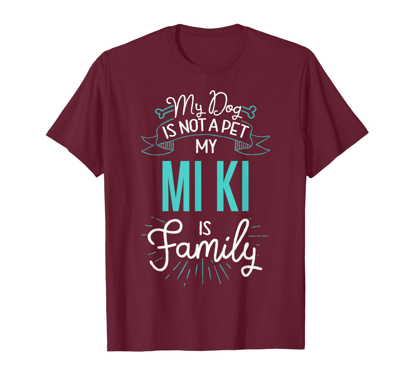 Cute Mi Ki Shirt Family Dog Gift for Women Men T-Shirt