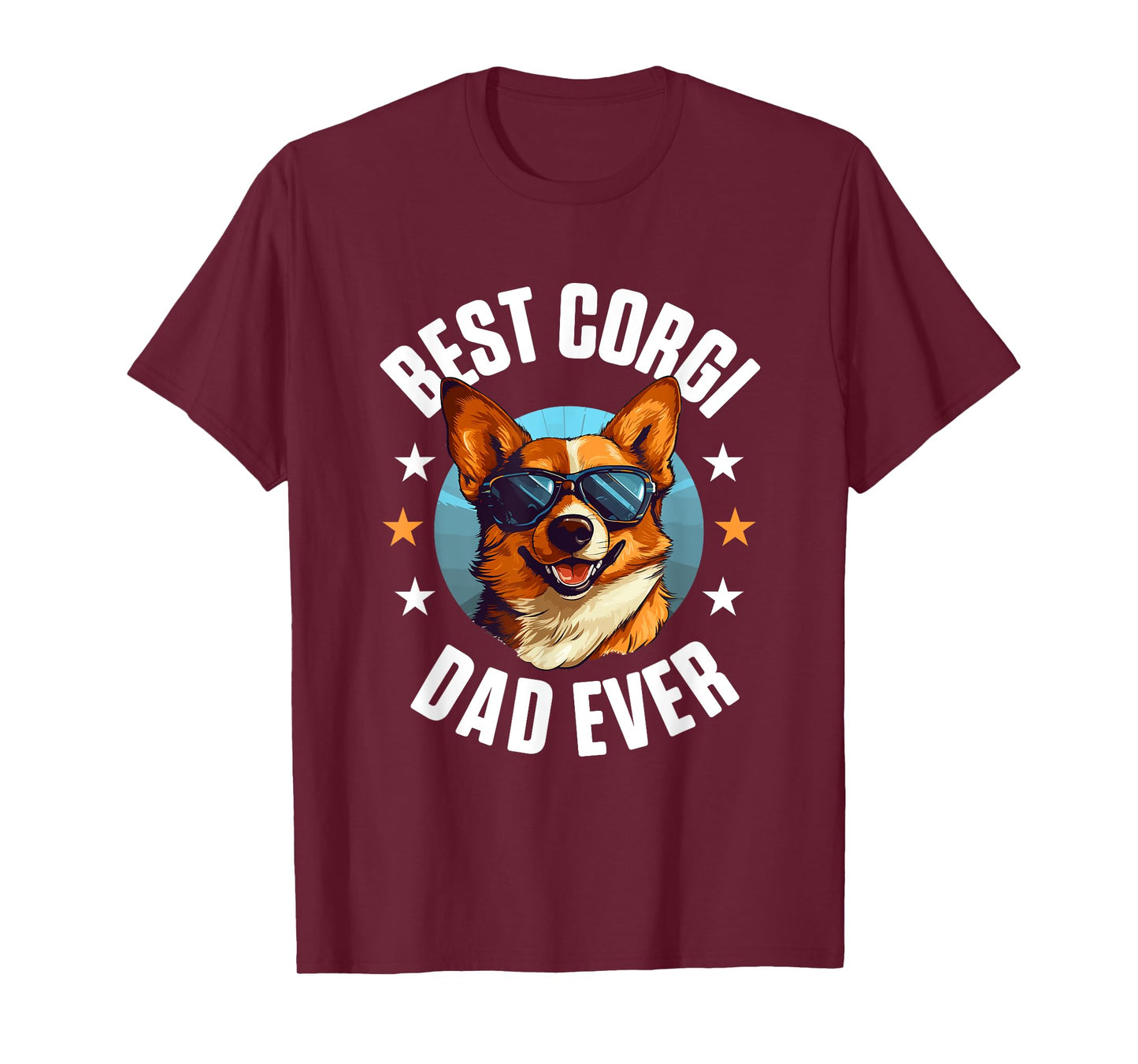 Pembroke Welsh Corgi - Best Corgi Dad Ever T-Shirt