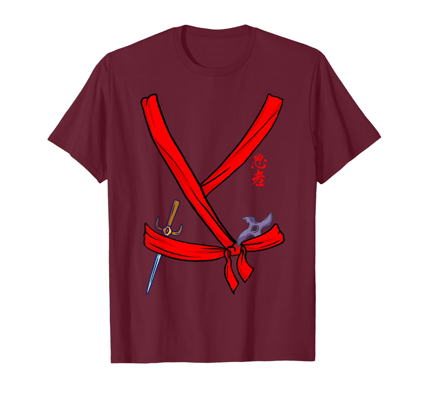 Ninja Costume Black Ninja Halloween Ninja Costume T-Shirt