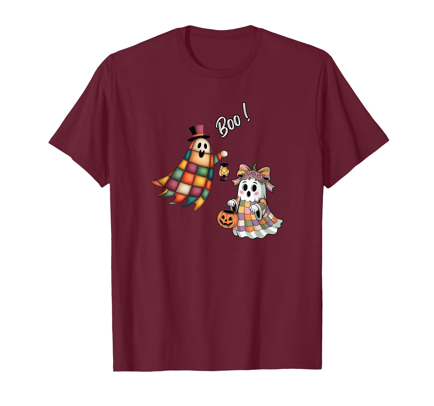 Cute Ghosts Boo Halloween Fun Shirt for Kids and Adults T-Shirt