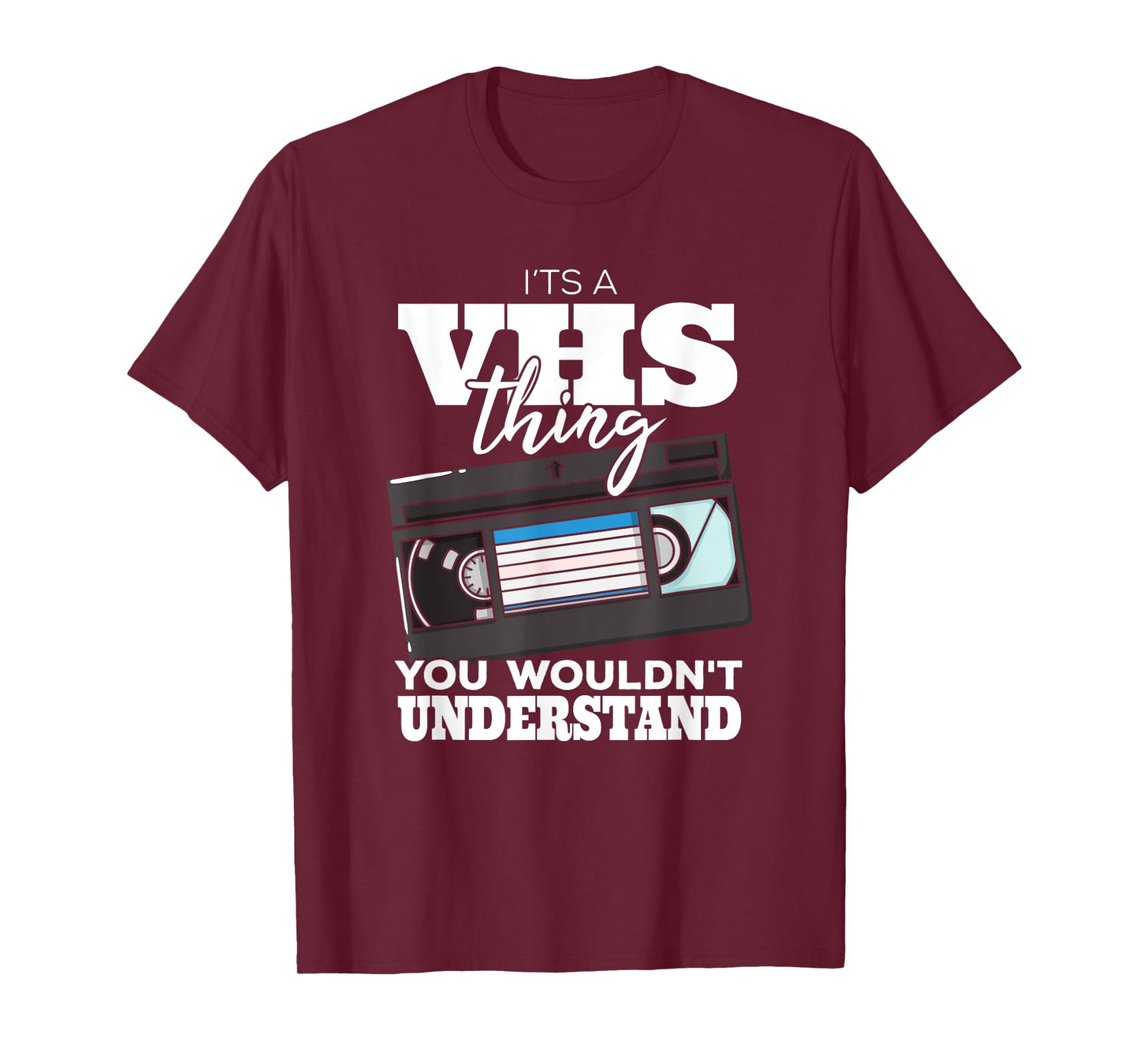 VHS Video Cassette Tape Collector T-Shirt